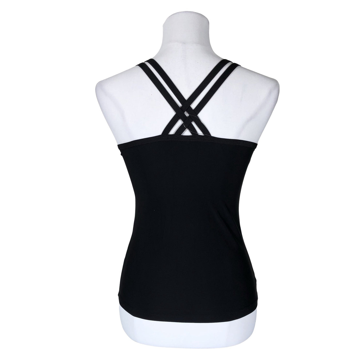 Unisex Elastic Gymwear - Sporditopp, suurus 32 - Must (2)