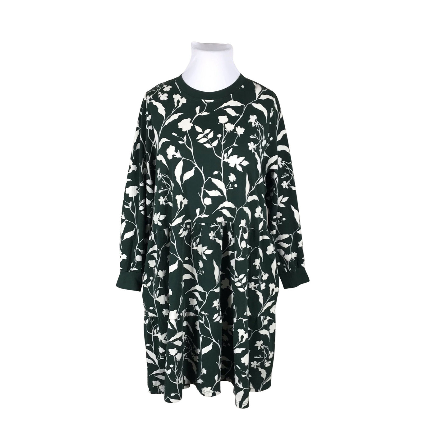 Unisex Toive - Trikotaažist kleit, suurus 42 - Roheline (1)
