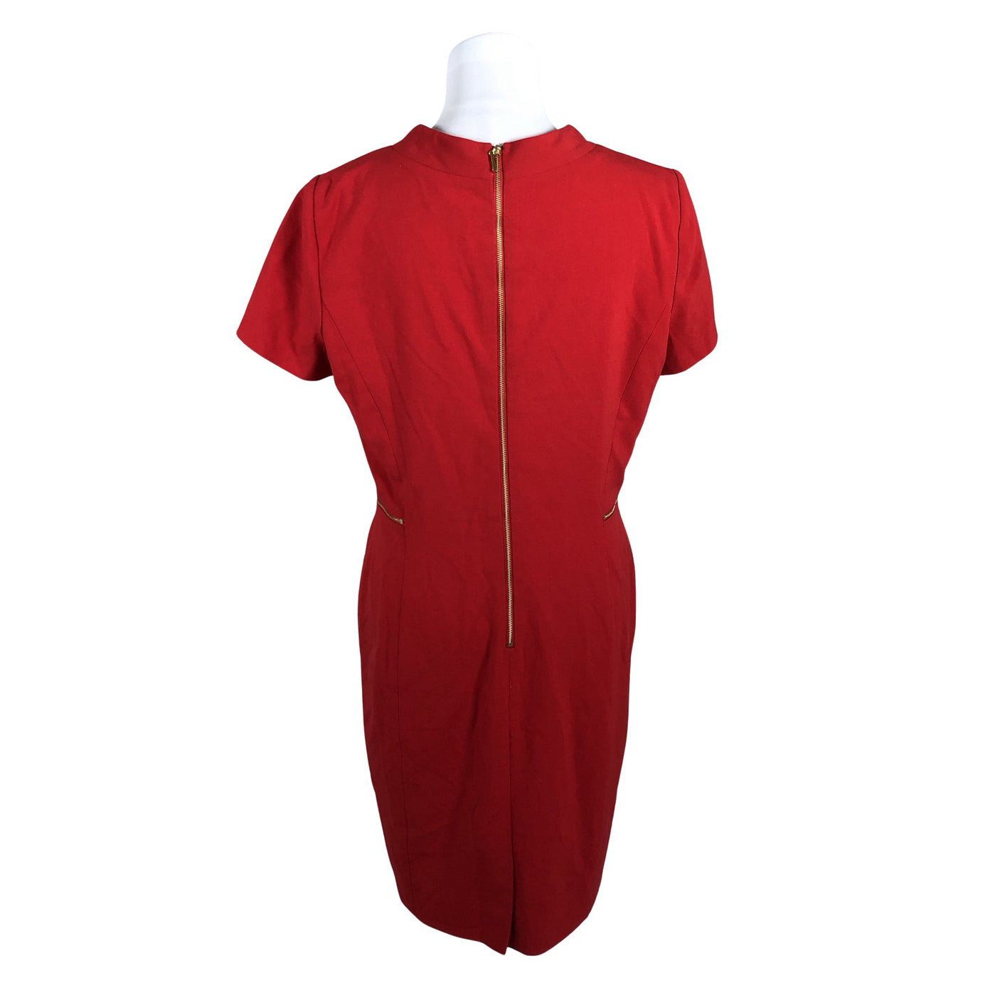 Unisex Tahari - Pliiatskleit, suurus 40 - Punane (2)