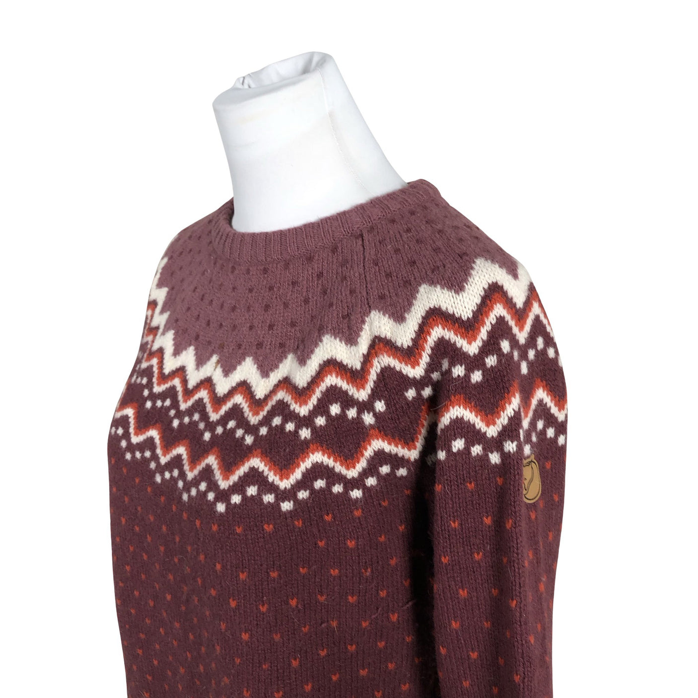 Unisex Fjällräven - Kampsun, suurus 38 - Veinipunane (3)