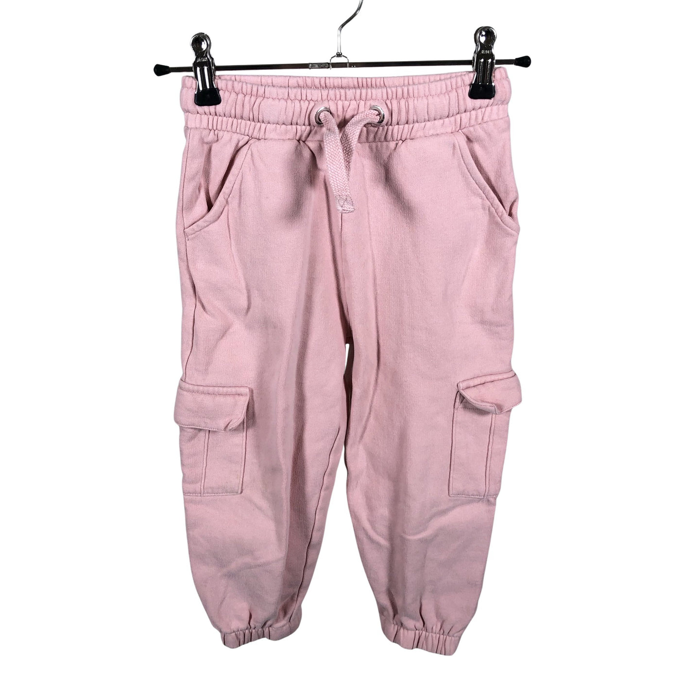 Unisex Next - Dressikangast püksid, suurus 104 - 110 - Heleroosa (1)