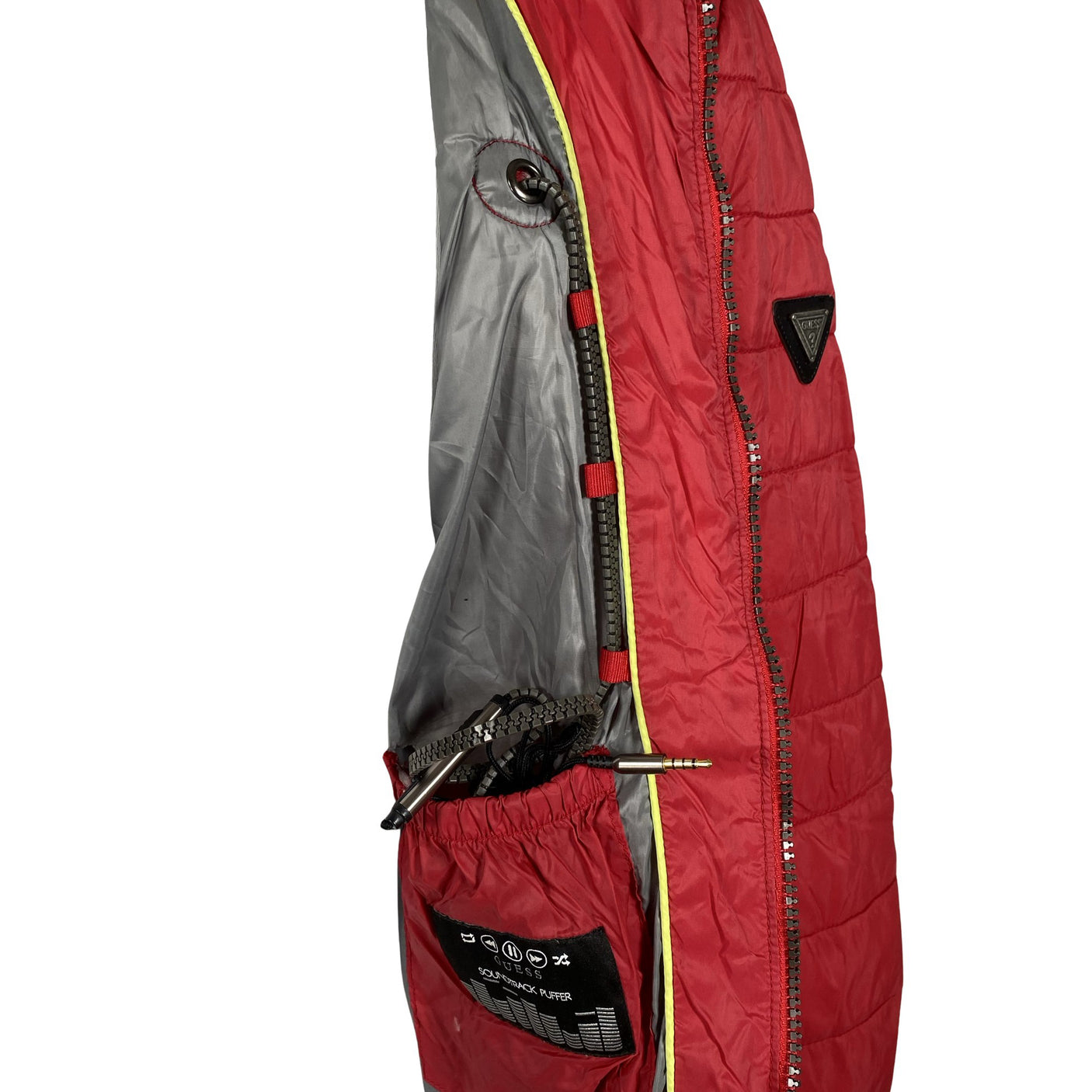 Unisex Guess - Õhem talvejope, suurus S - Punane (4)