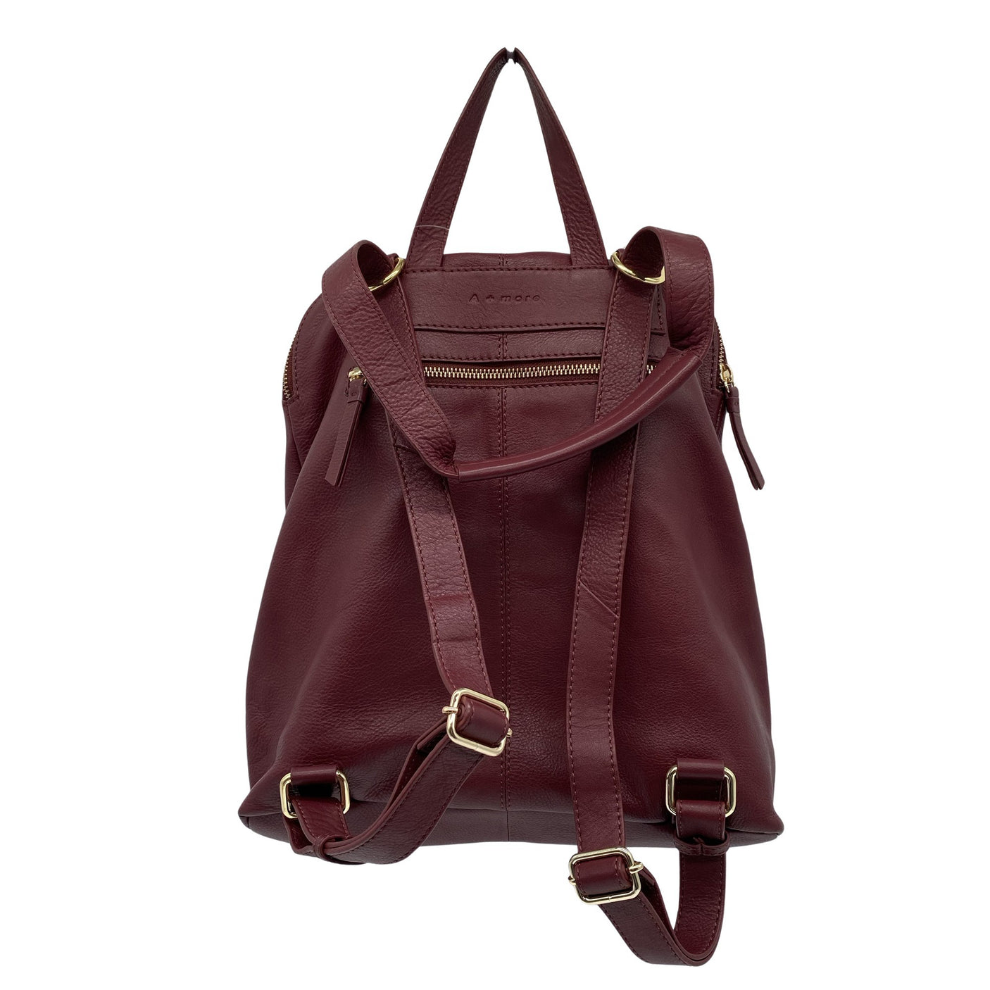 Unisex A+more - Seljakott, suurus Ei kokoa - Veinipunane (3)