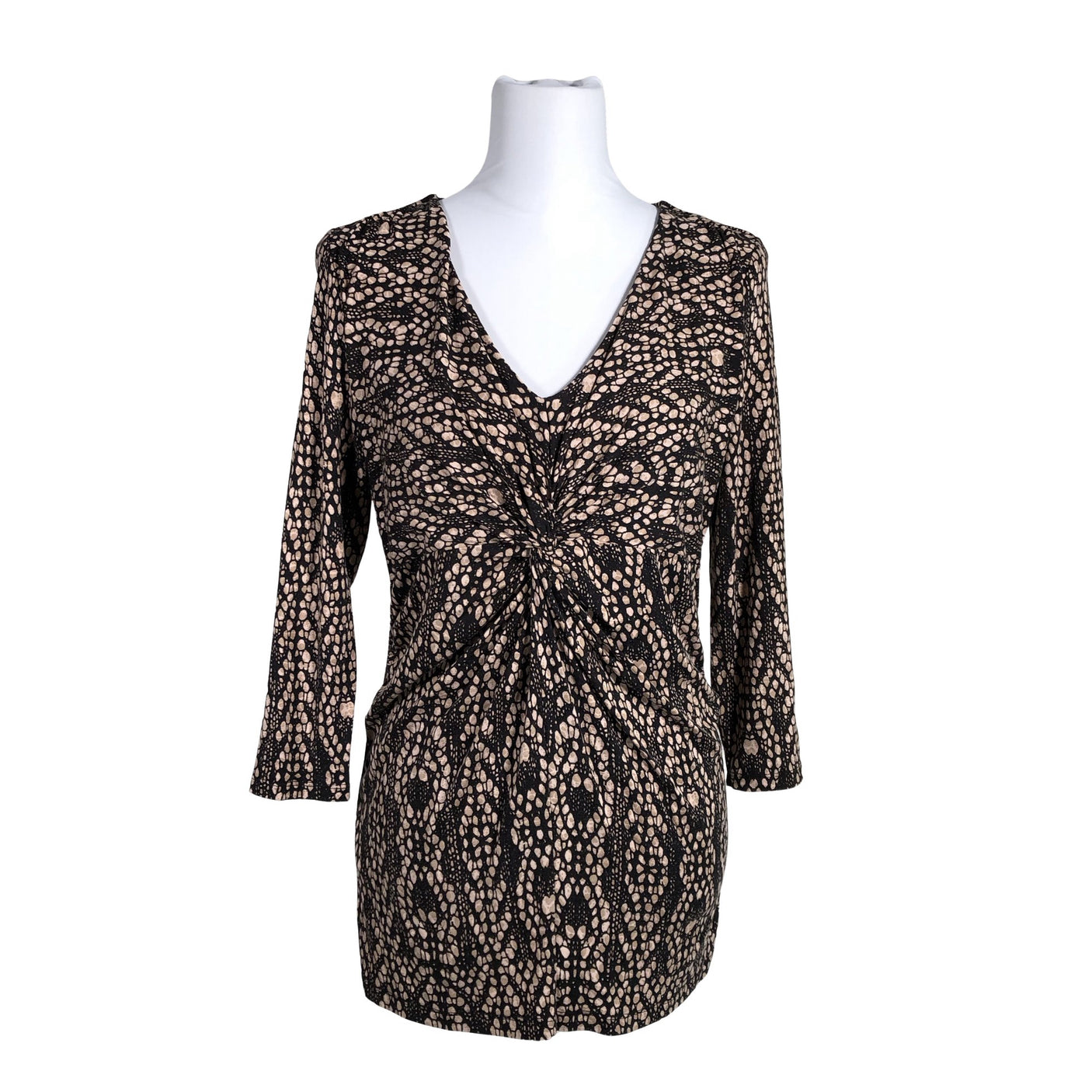 Unisex Laura Ashley - Trikotaažist pluus, suurus 40 - Beige (1)