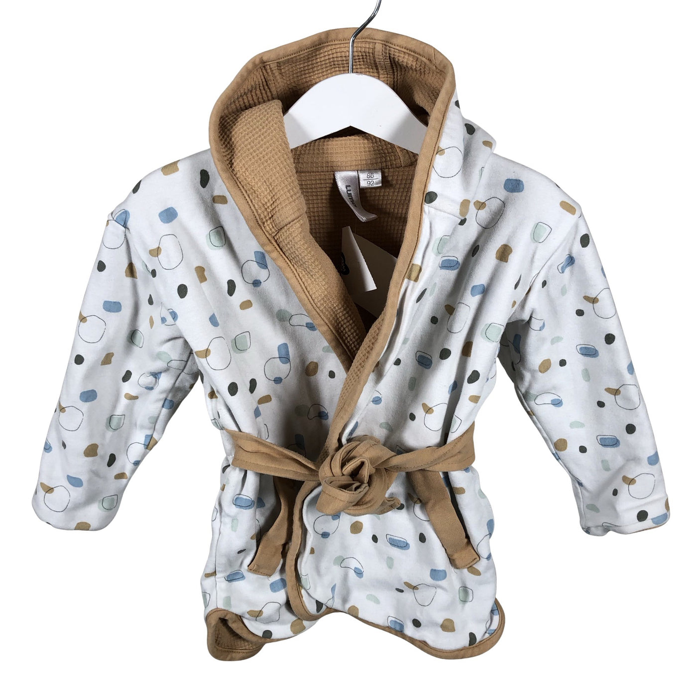 Unisex Mama Luma - Hommikumantel, suurus 86 - 92 - Valge (1)