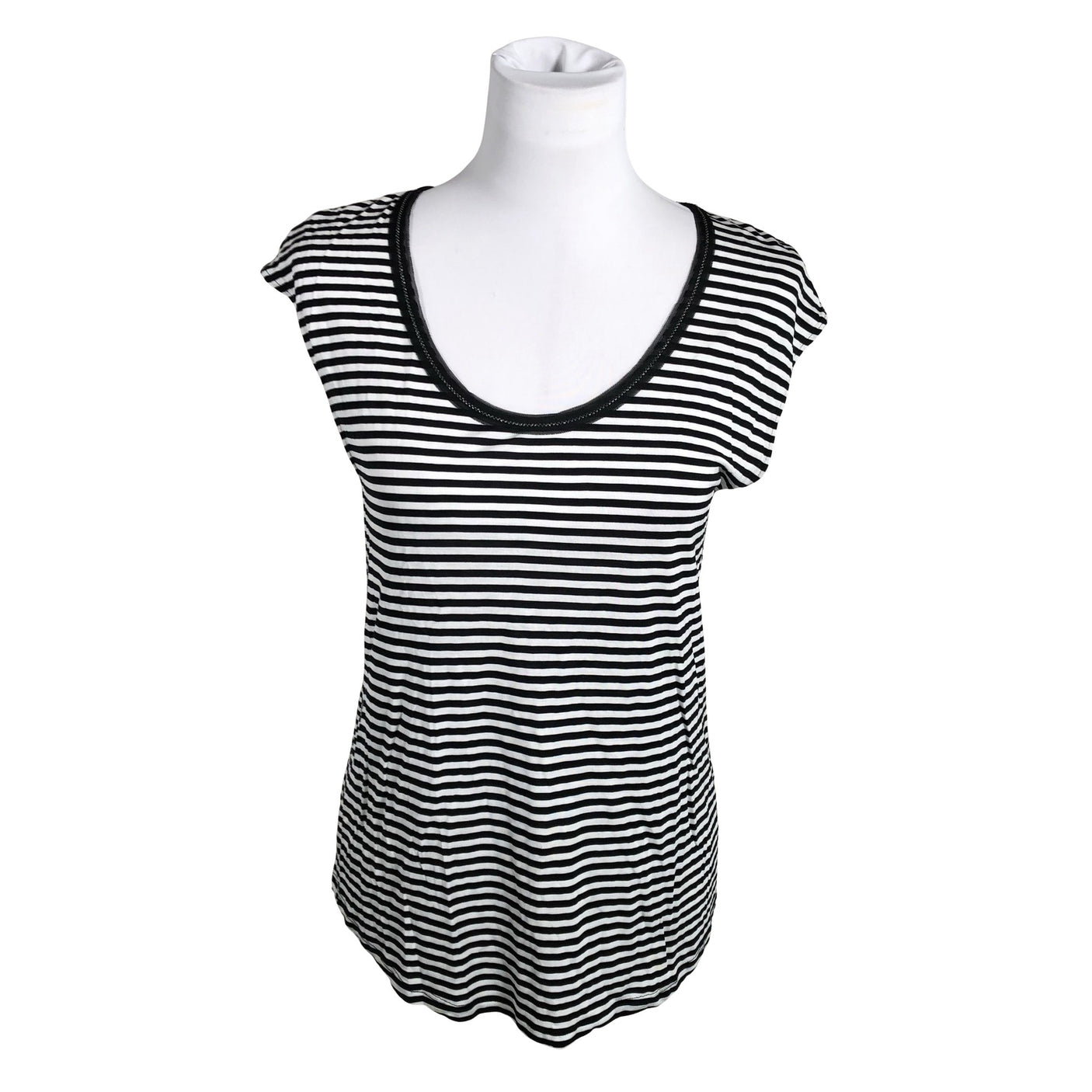 Unisex Massimo Dutti - T-särk, suurus 38 - Must (1)