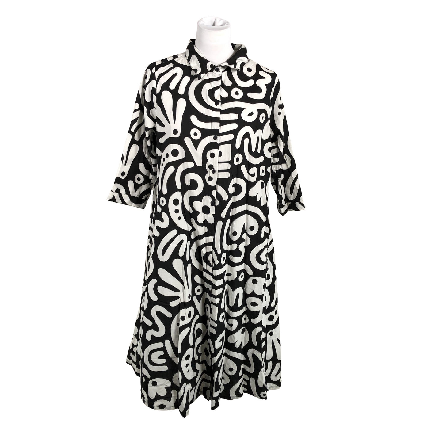 Unisex Orientique - Mitteveniv kleit, suurus 40 - Must (1)