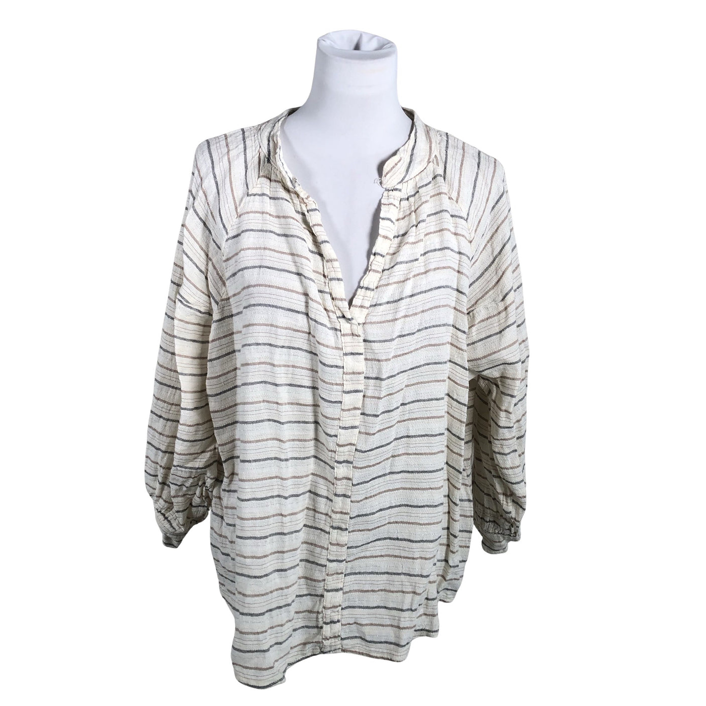 Unisex Stajl - Pluus, suurus 36 - Beige (1)