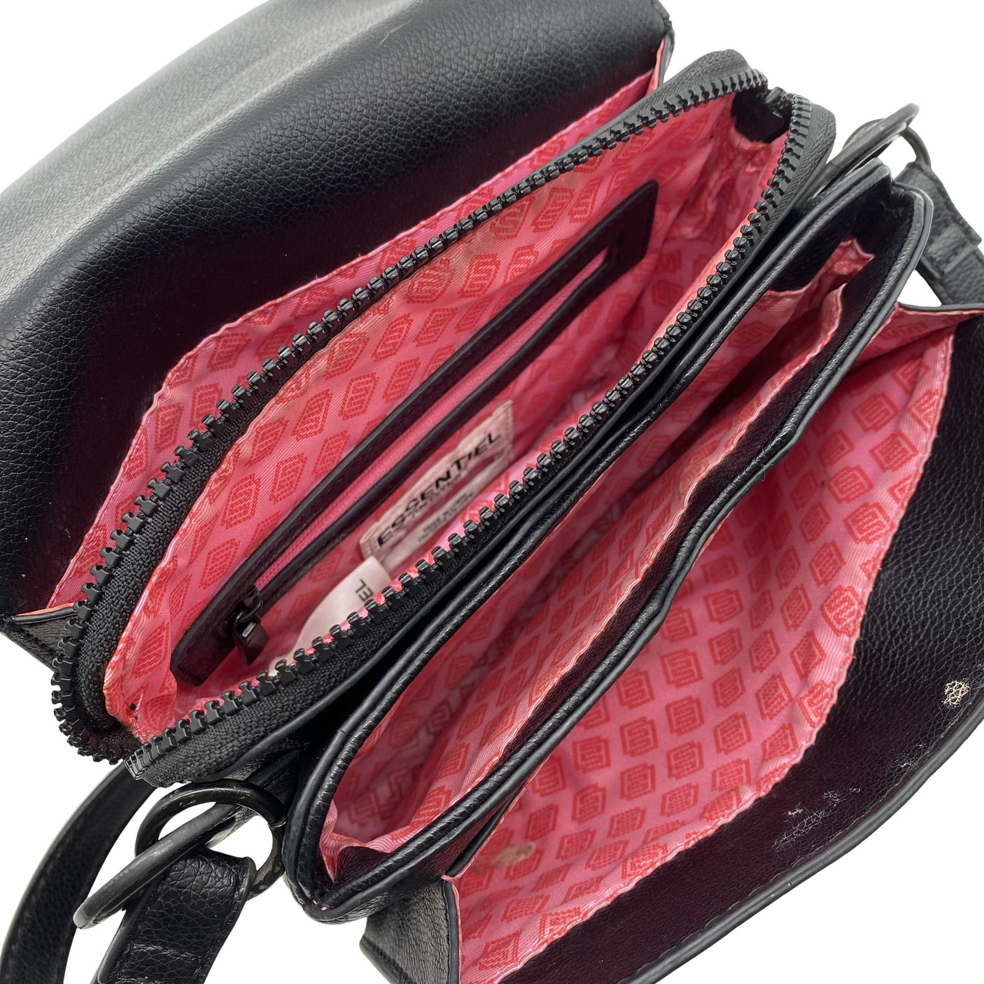 Unisex Essentiel Antwerp - Õlakott, suurus Midi - Must (2)