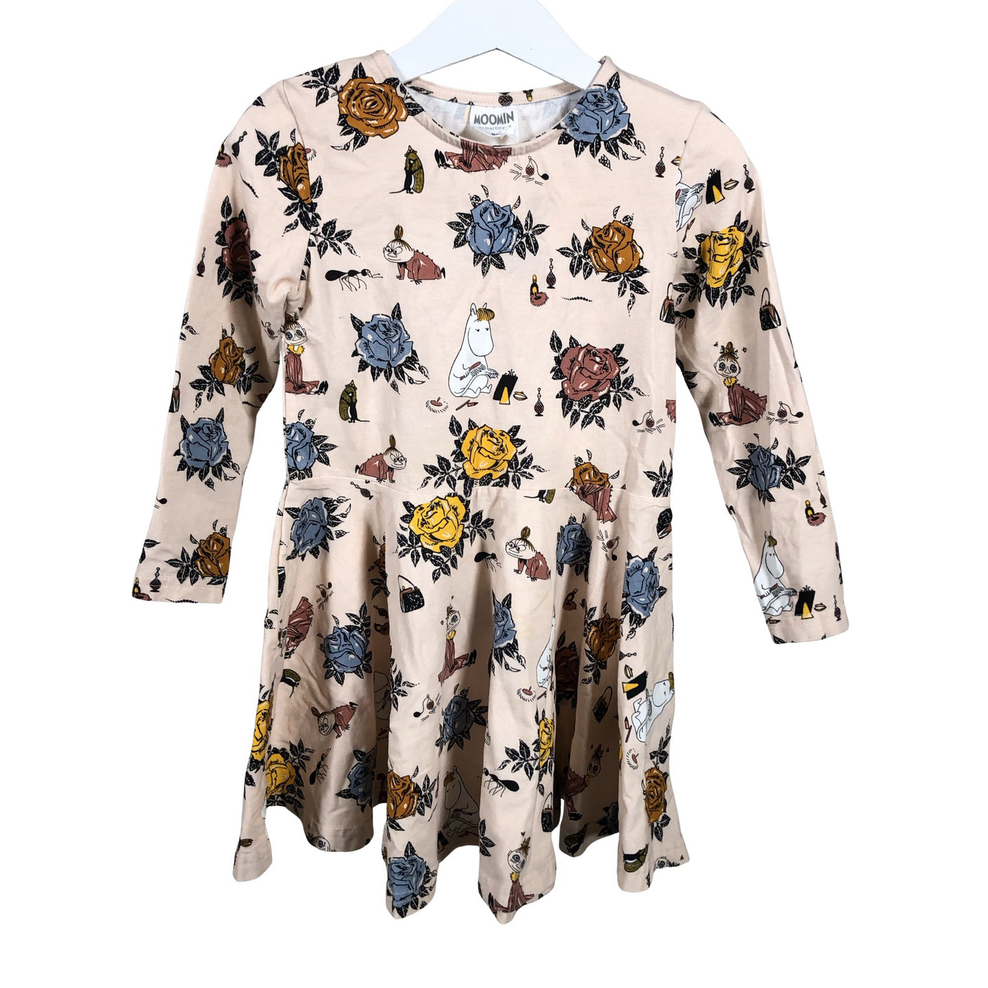 Unisex Martinex - Trikotaažist kleit, suurus 92 - 98 - Heleroosa (1)