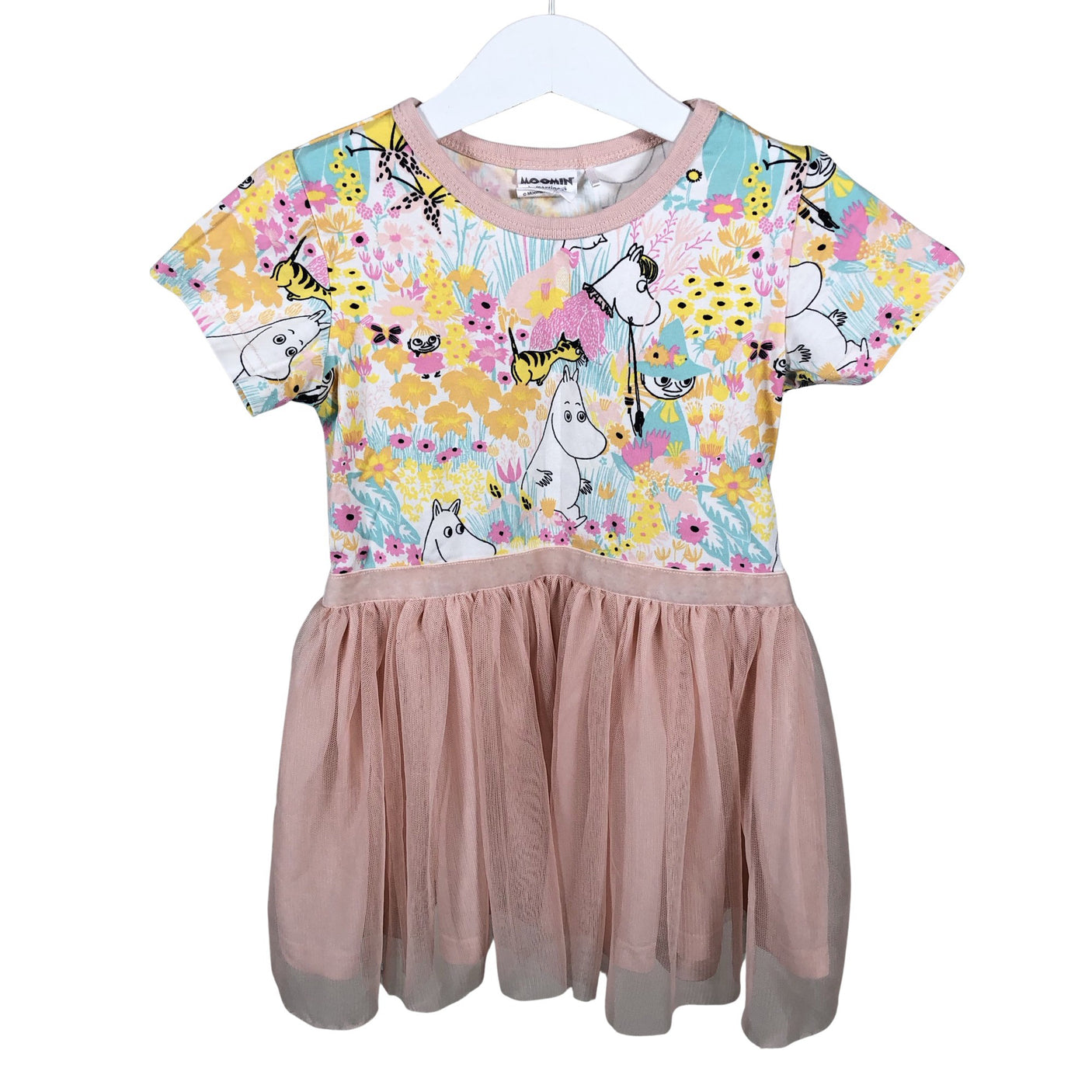 Unisex Martinex - Trikotaažist kleit, suurus 92 - 98 - Heleroosa (1)