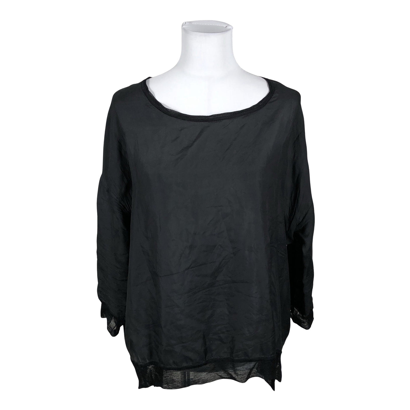 Unisex by Malene Birger - Pluus, suurus 38 - Must (1)