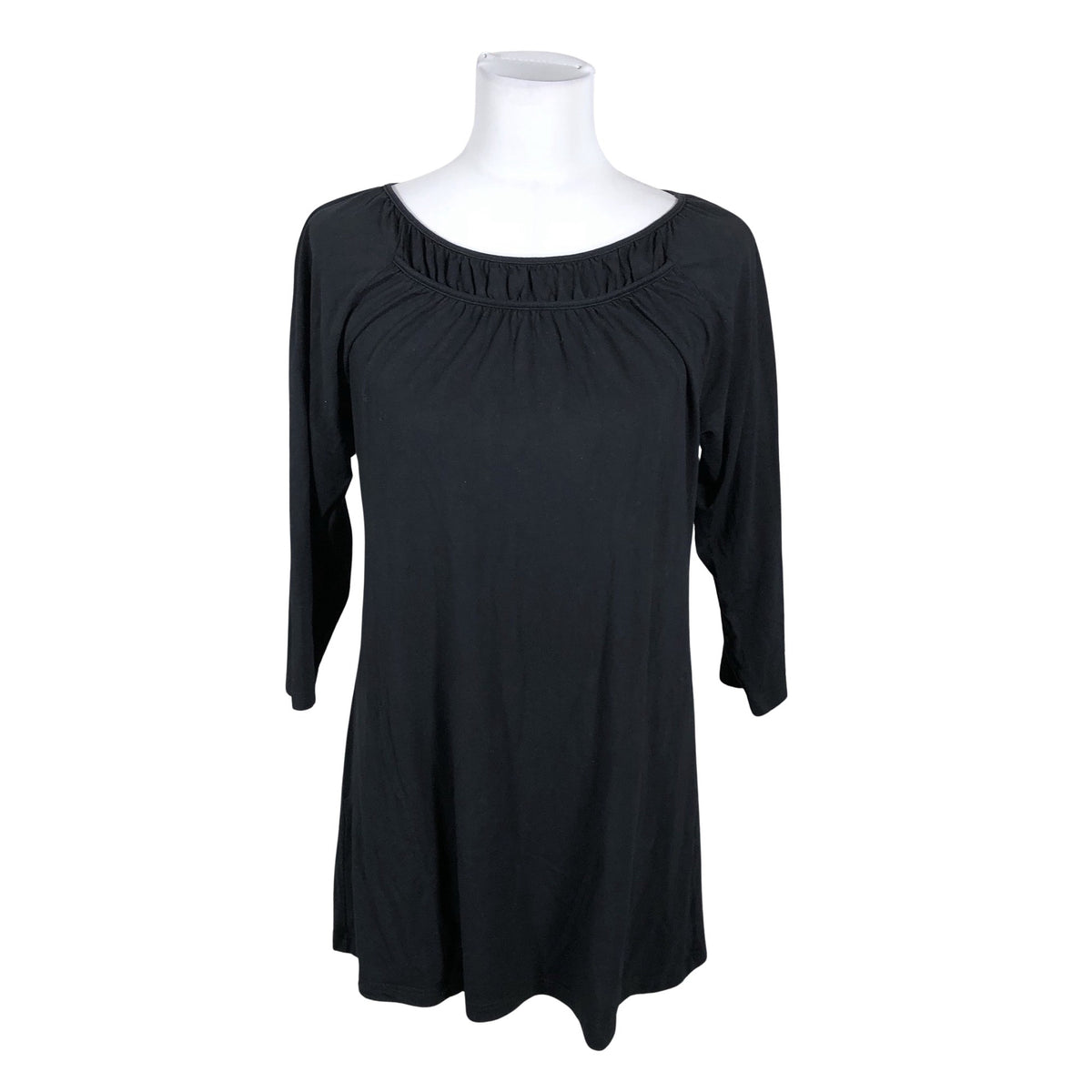 Unisex Nanso - Trikotaažist tuunika, suurus 38 - Must (1)