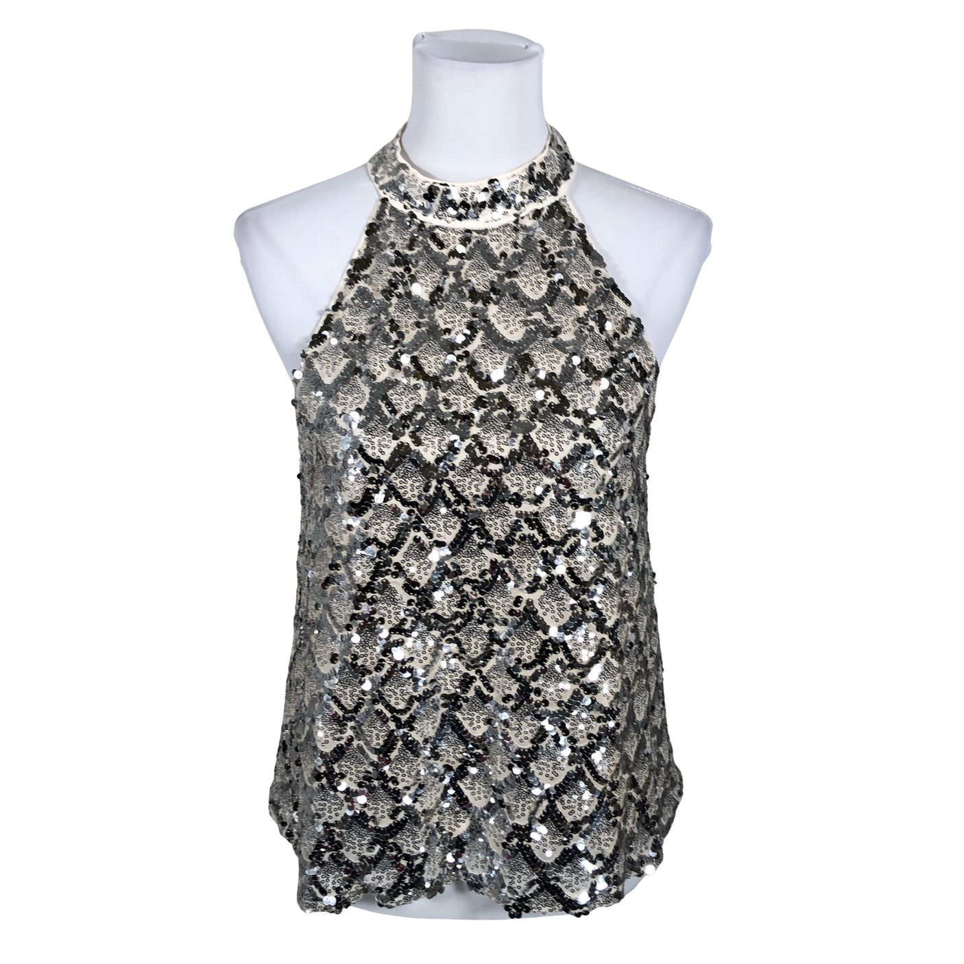 Unisex Lipsy London - Pidulik top, suurus 40 - Beige (1)