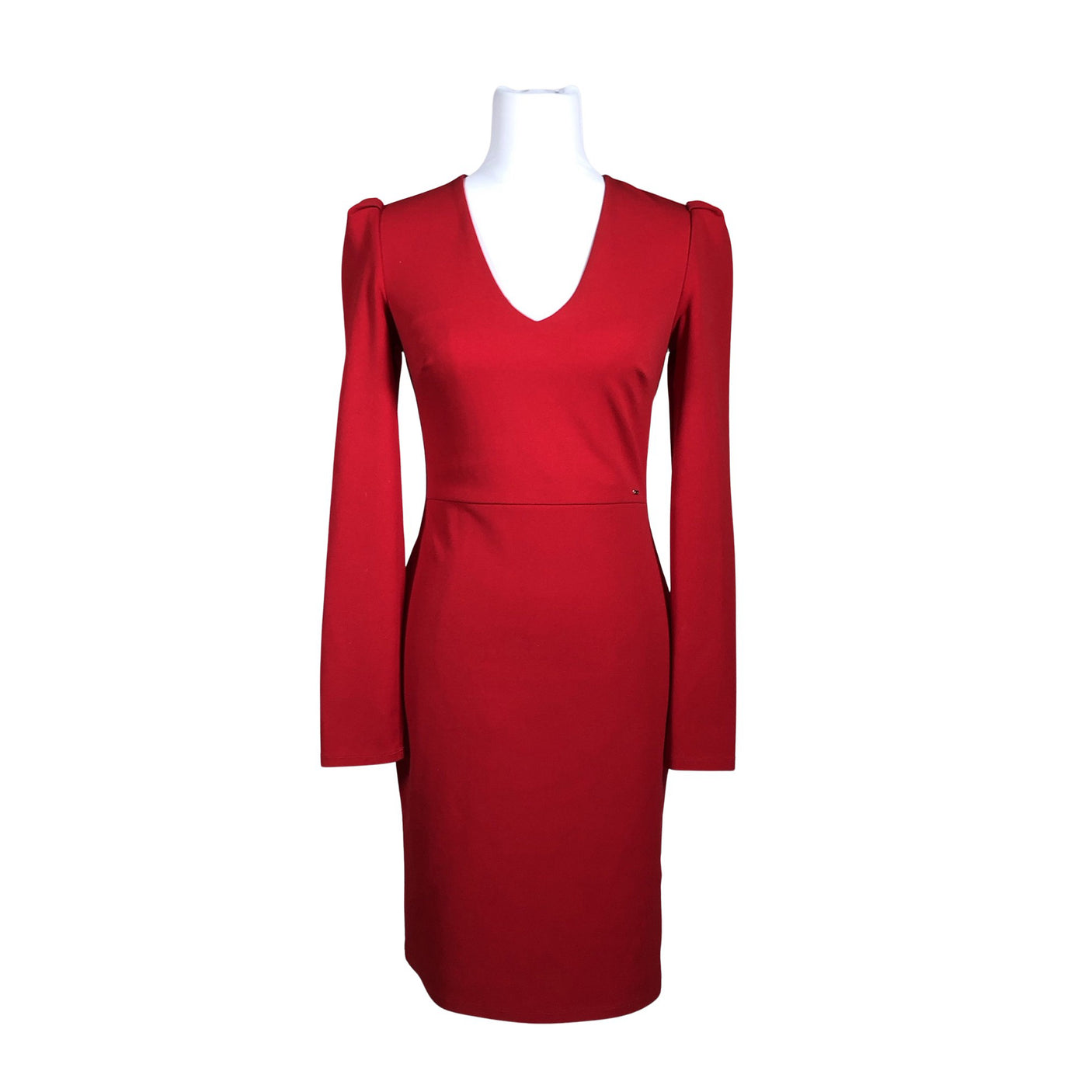 Unisex Morgan - Trikotaažist kleit, suurus 34 - Punane (1)