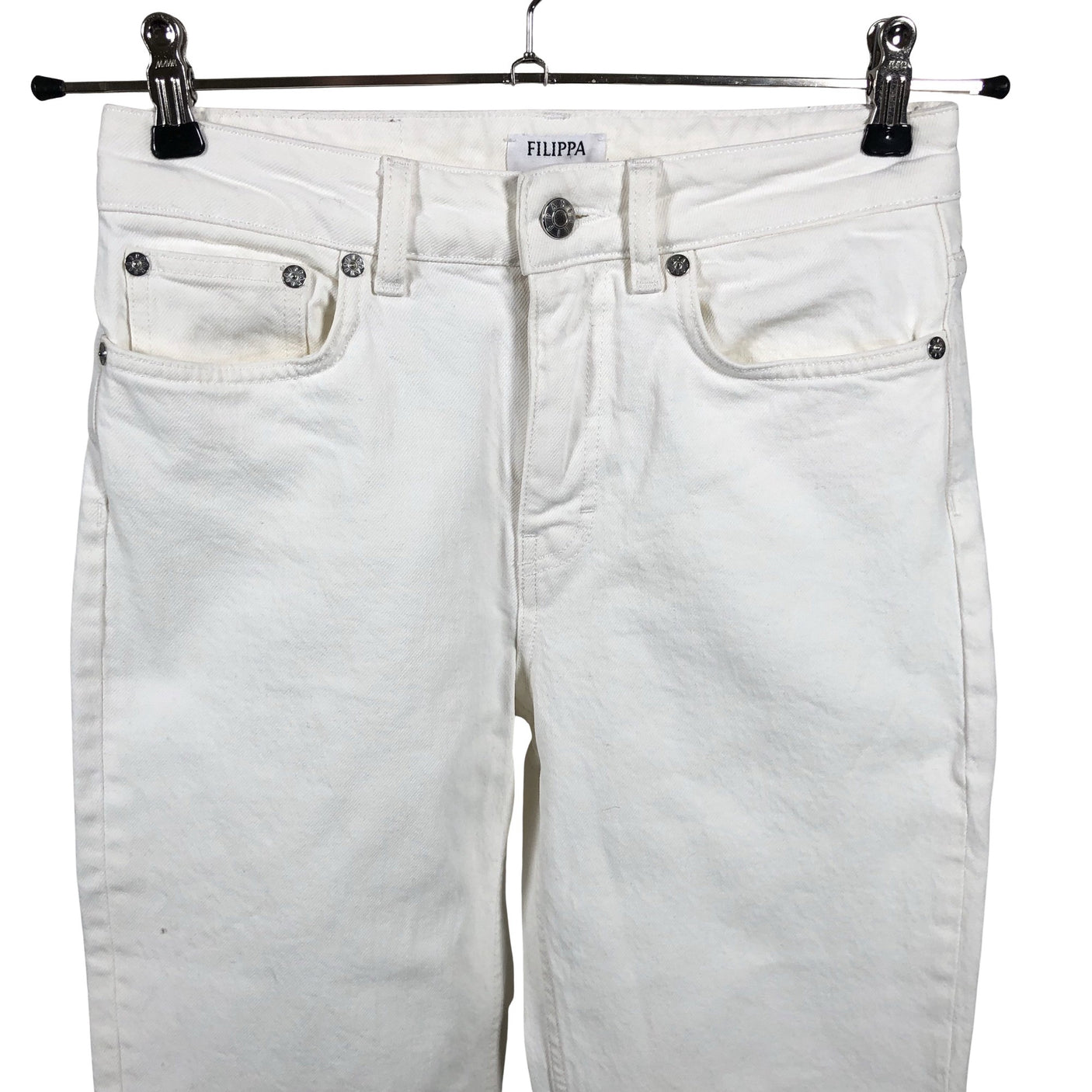 Unisex Filippa K. - Teksad, suurus W27 - Looduslik valge (2)