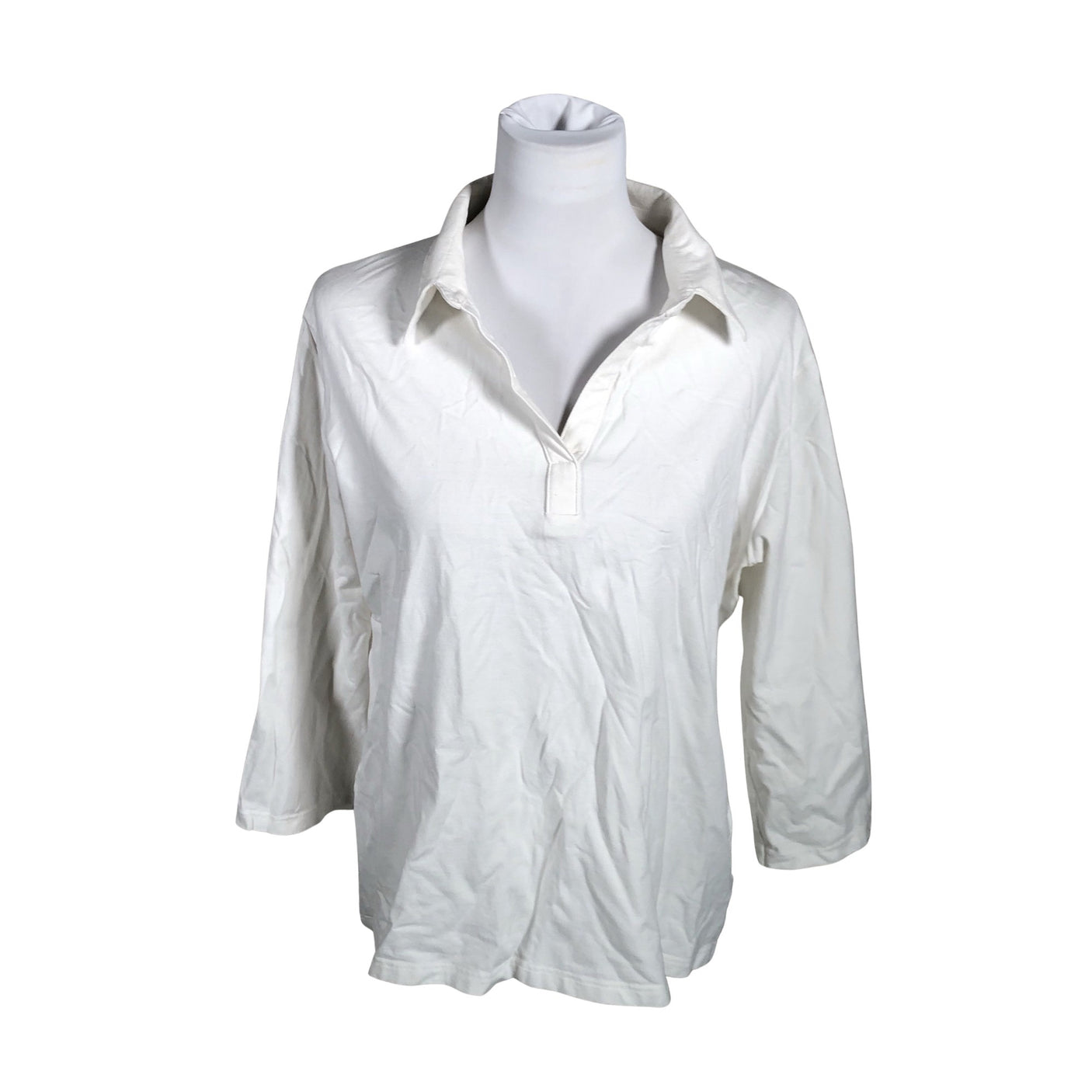 Unisex Nanso - Trikotaažist pluus, suurus 42 - Valge (1)