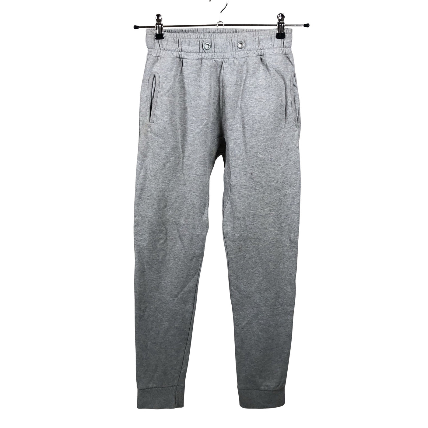 Unisex Earth Positive - Dressikangast püksid, suurus 34 - Hall (1)
