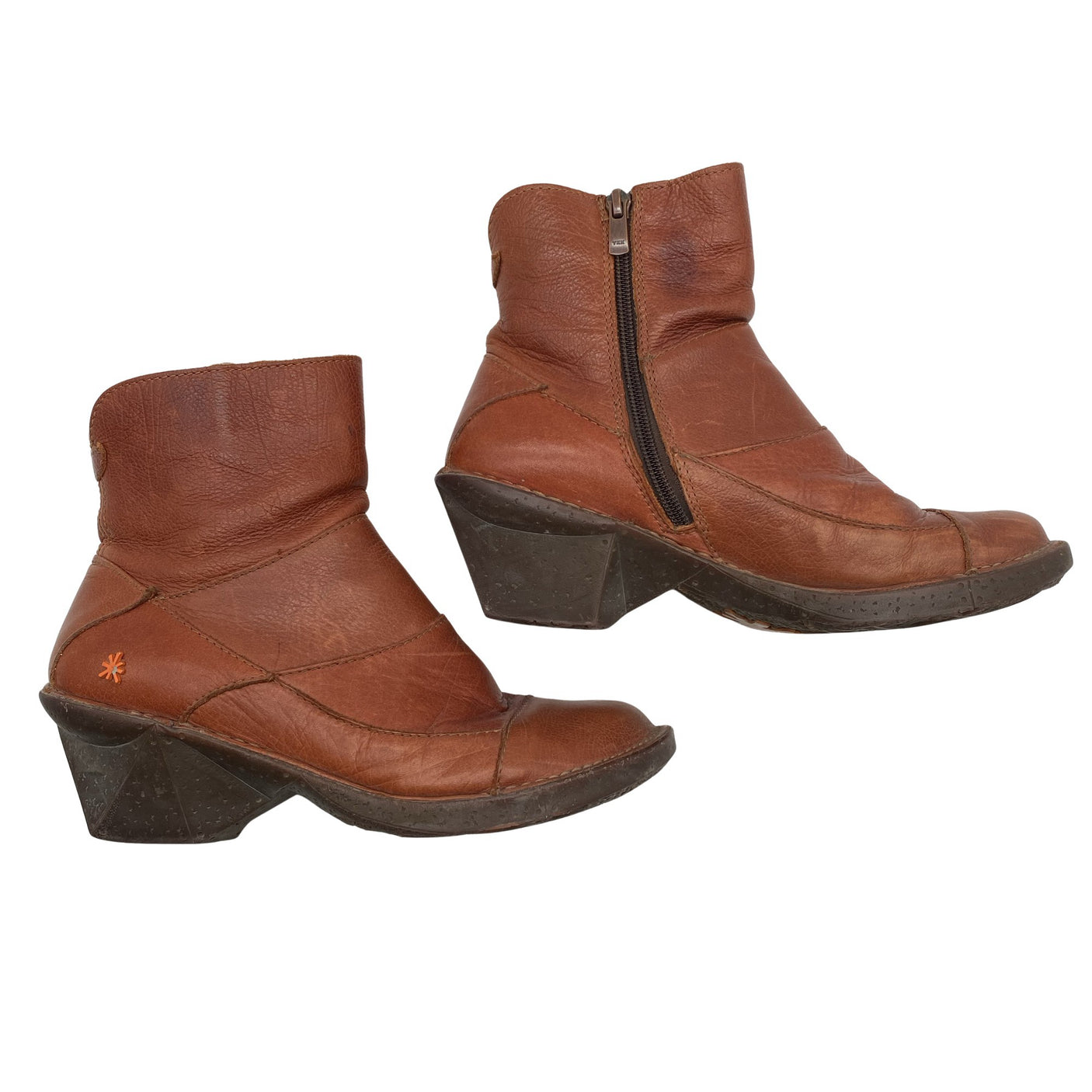Unisex Art - Poolsaapad, suurus 39 - Pruun (1)
