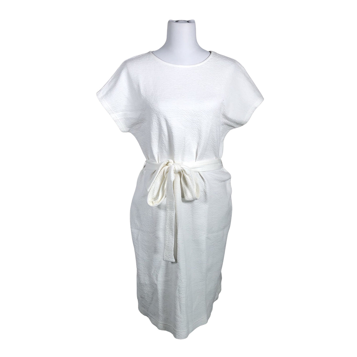 Unisex NOSH - Trikotaažist kleit, suurus 34 - Valge (1)