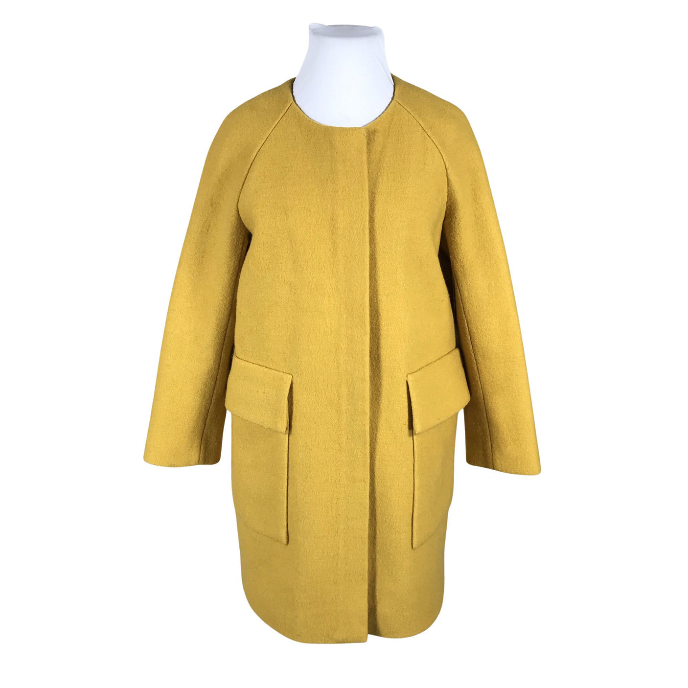 Unisex COS - Villane mantel, suurus 42 - Kollane (1)