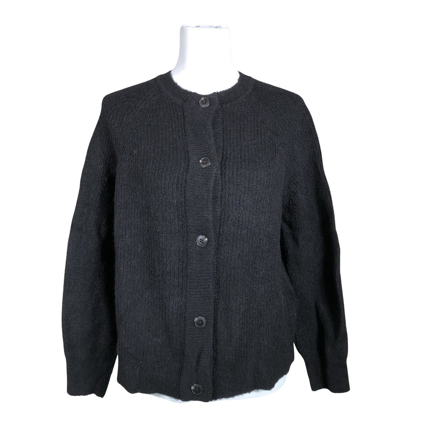 Unisex Selected - Kardigan, suurus 38 - Must (1)