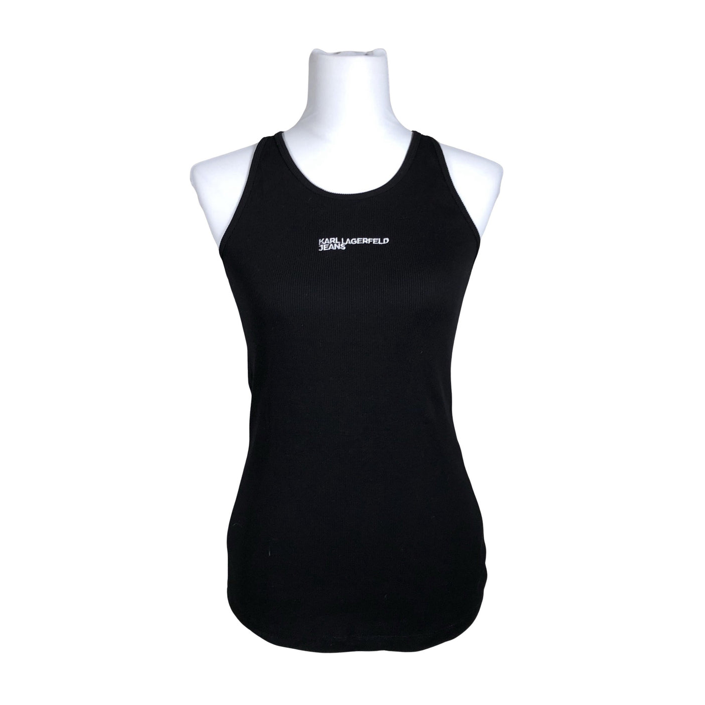 Unisex Karl Lagerfeld - Trikotaažist topp, suurus 40 - Must (1)