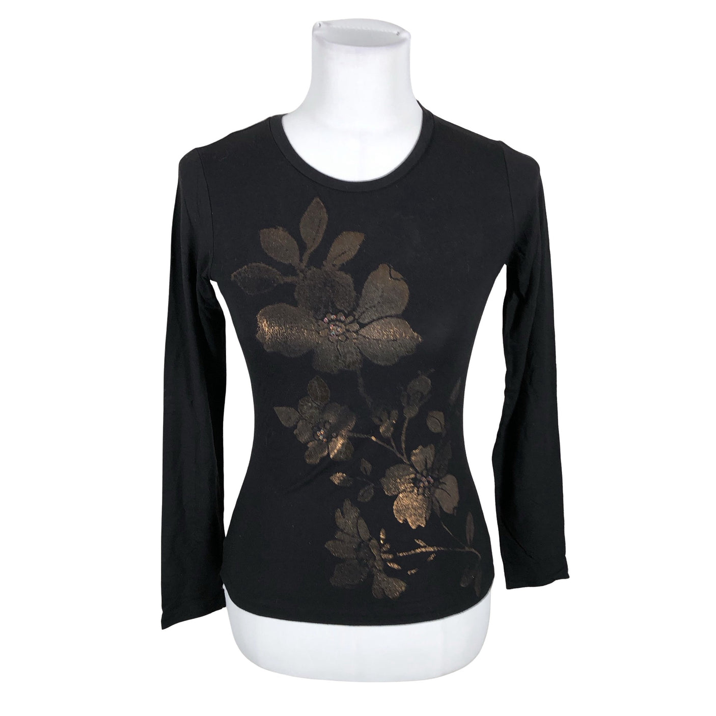 Unisex Benetton - Trikotaažist pluus, suurus 32 - Must (1)