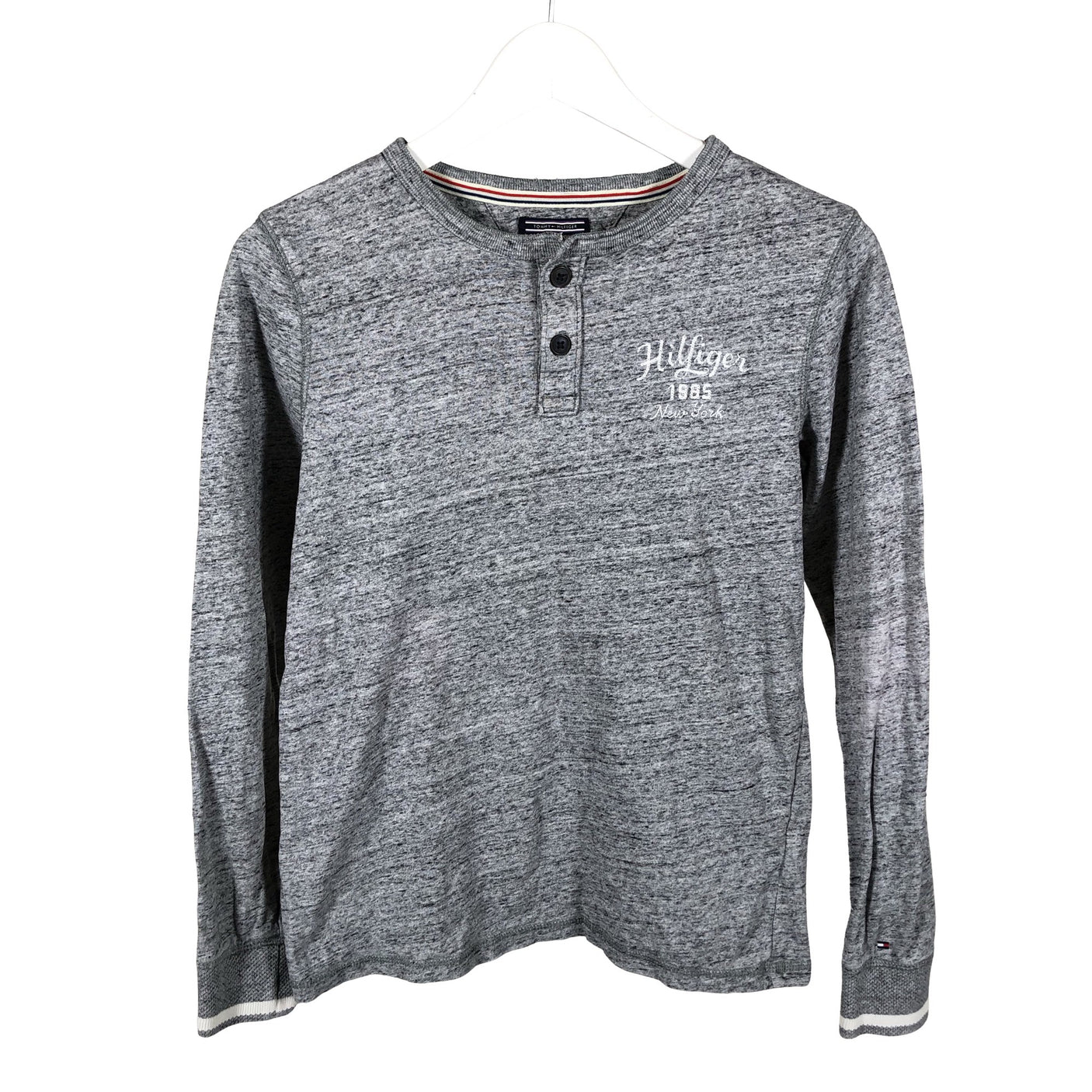 Unisex Tommy Hilfiger - Trikotaažist pluus, suurus 158 - 164 - Hall (1)