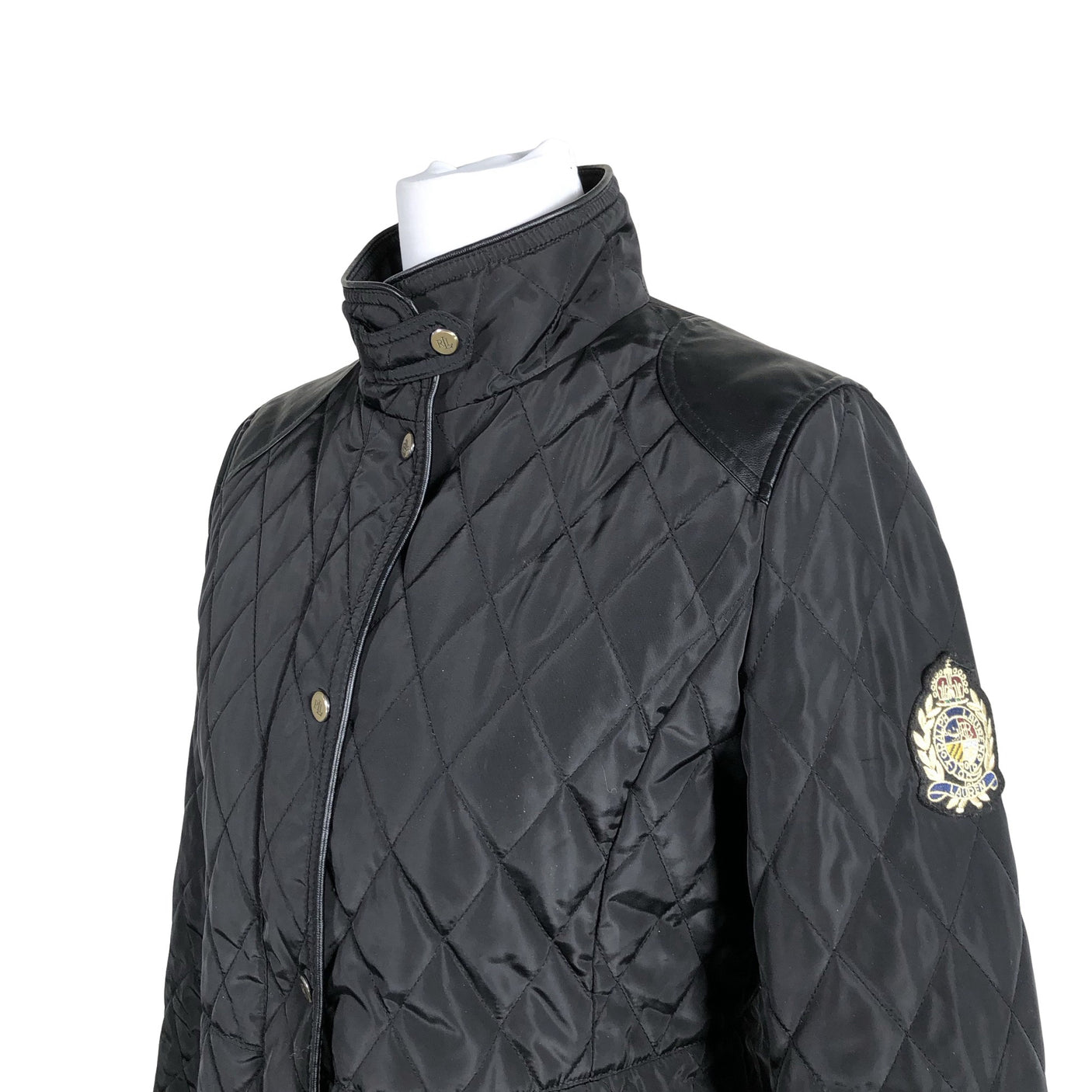 Unisex Lauren Ralph Lauren - Tepitud jope, suurus 38 - Must (2)