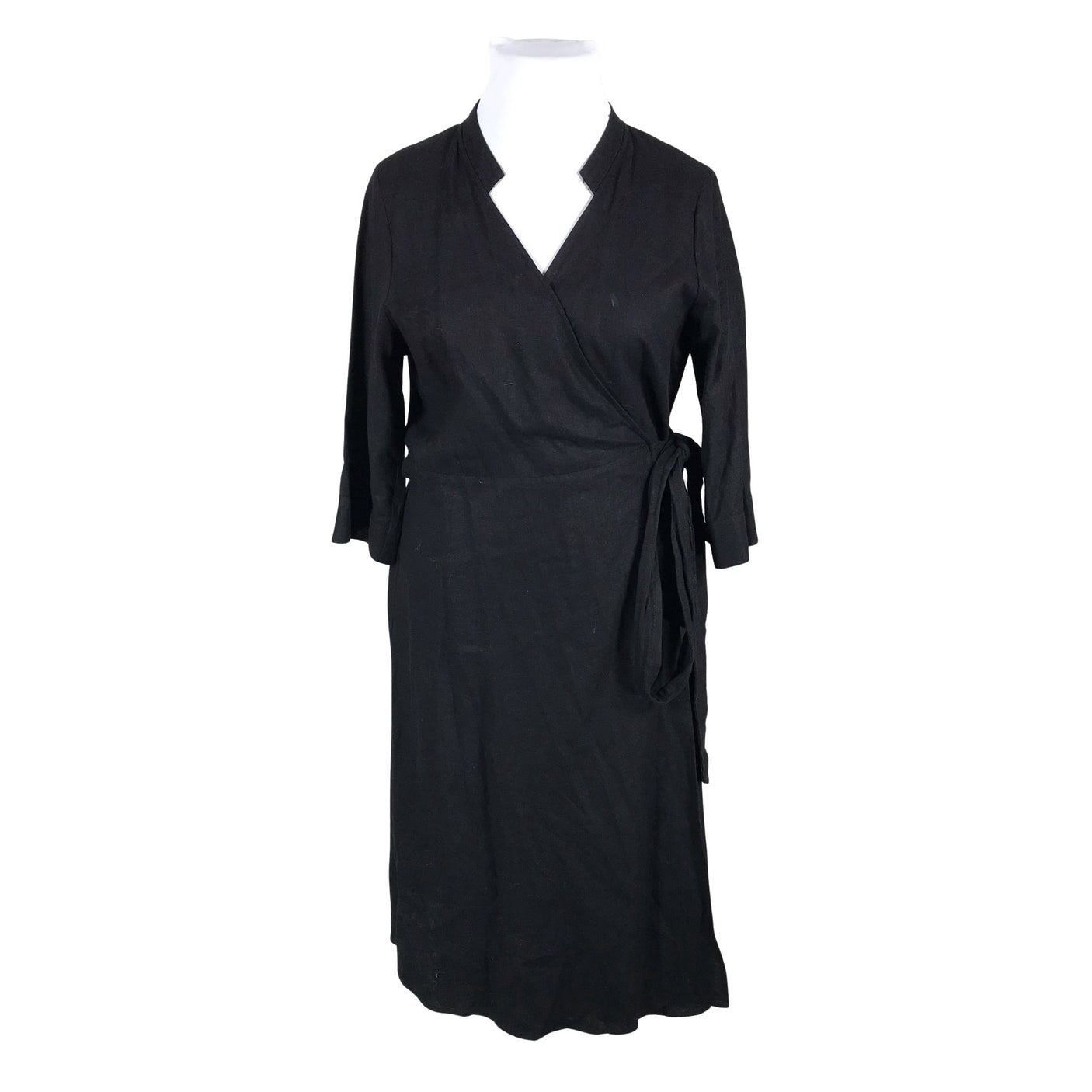 Unisex Lindex - Mitteveniv kleit, suurus 44 - Must (1)