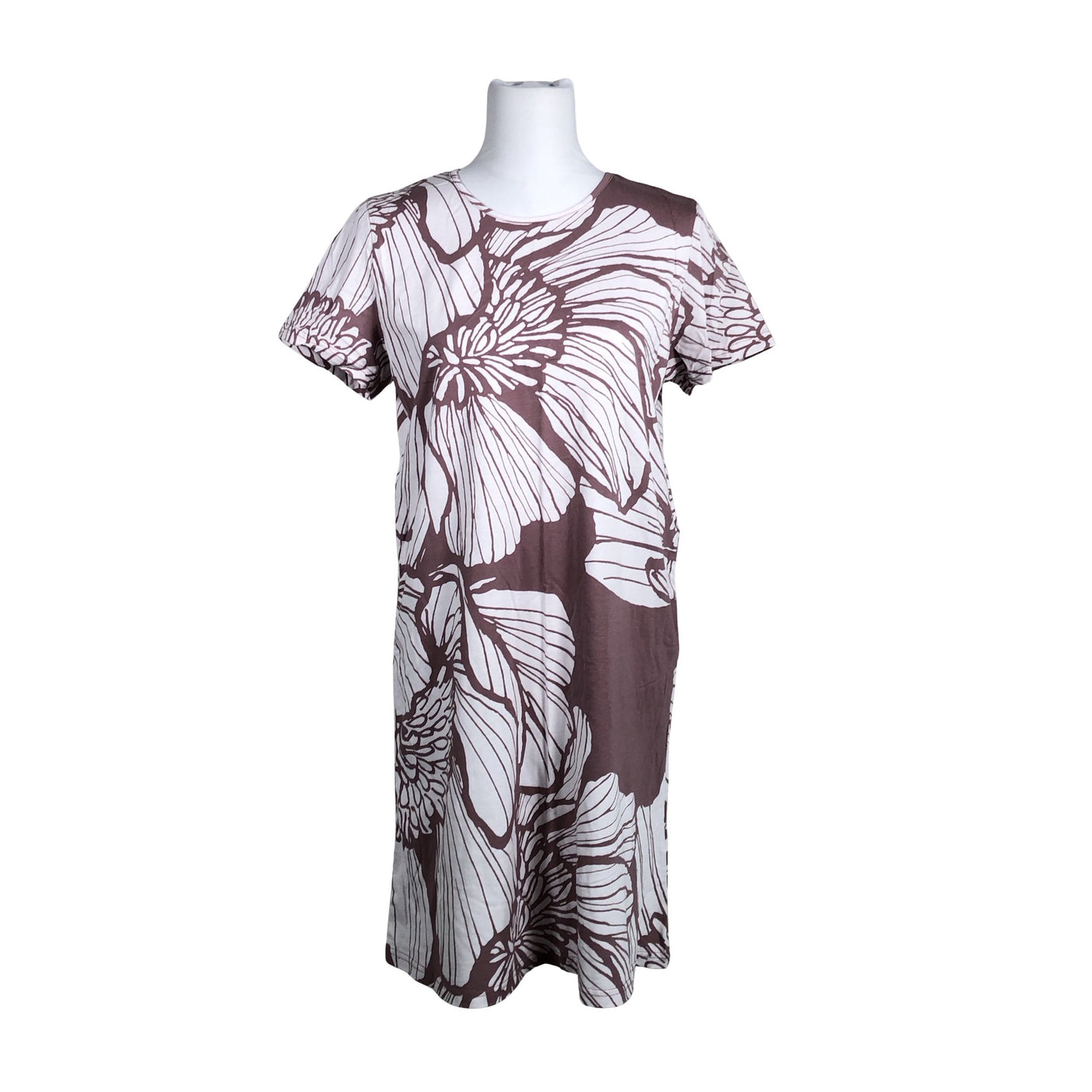 Unisex Nanso - Trikotaažist kleit, suurus 38 - Lilla (1)