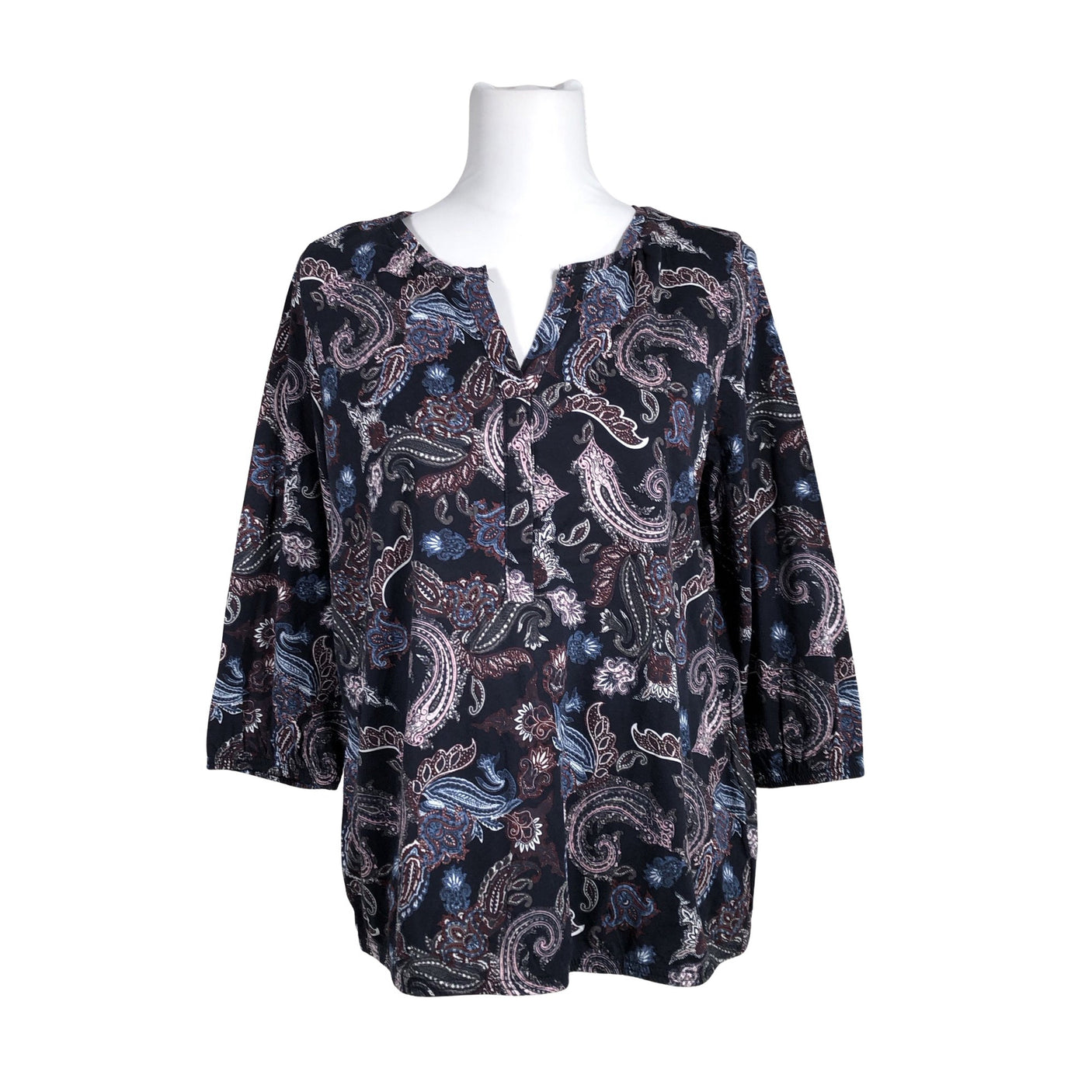 Unisex Soyaconcept - Trikotaažist pluus, suurus 40 - Sinine (1)