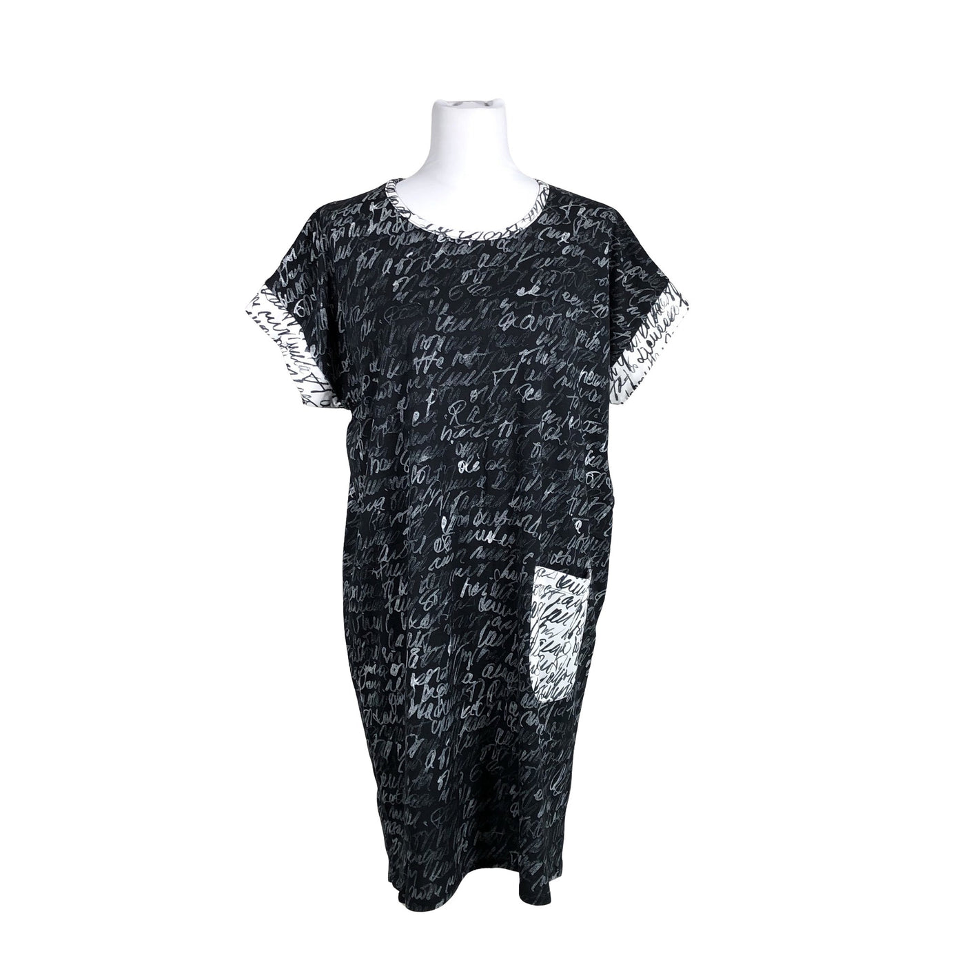 Unisex Nanso - Trikotaažist kleit, suurus 36 - Sinine (1)