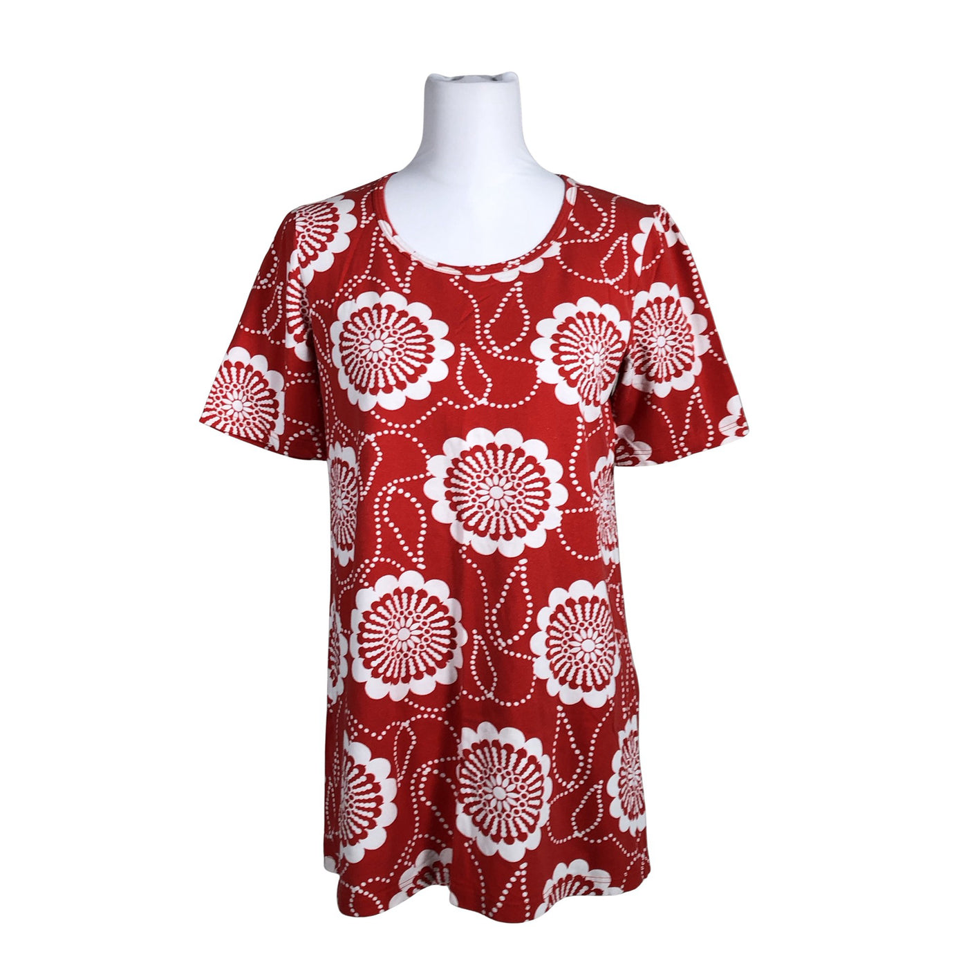 Unisex Nanso - Trikotaažist tuunika, suurus 38 - Punane (1)