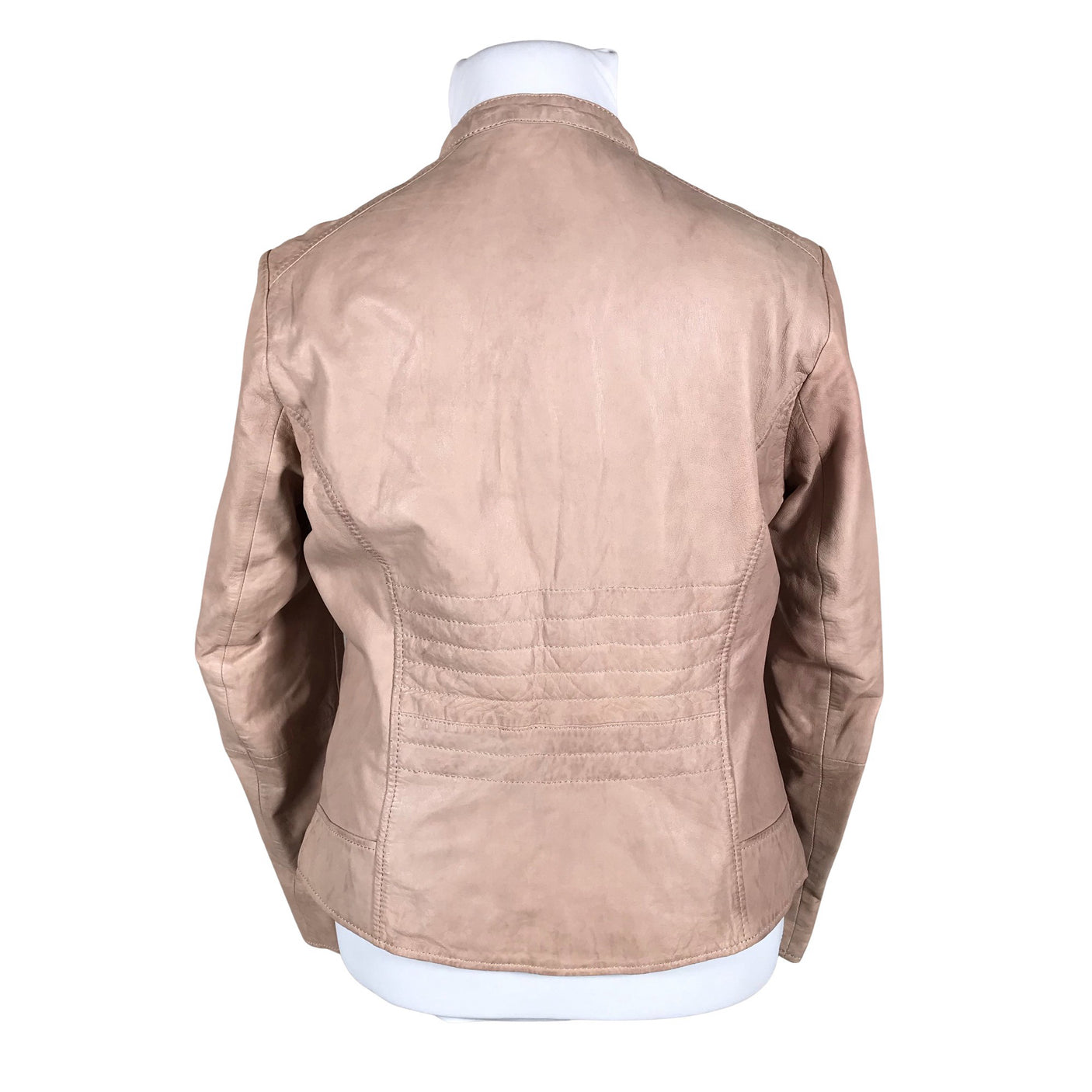 Unisex Saki - Nahktagi, suurus 44 - Heleroosa (3)