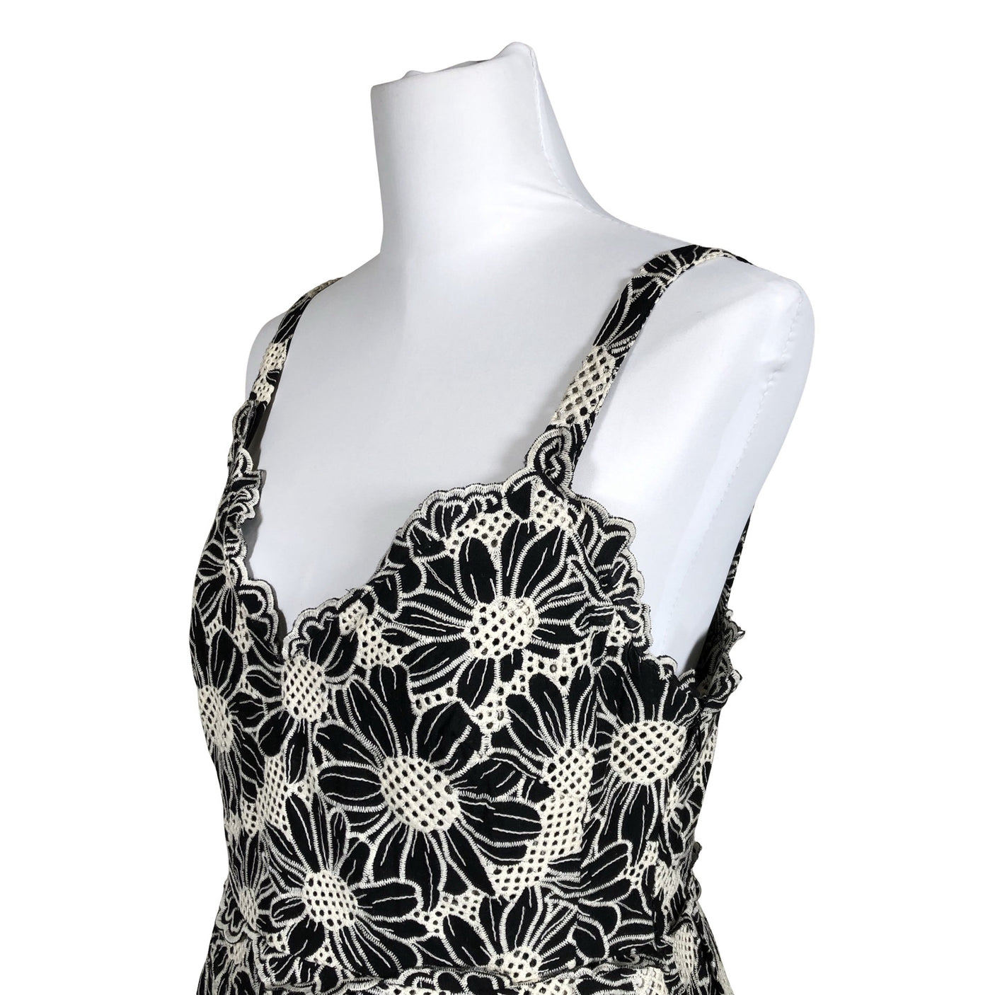 Unisex Andiata - Mitteveniv kleit, suurus 38 - Must (2)