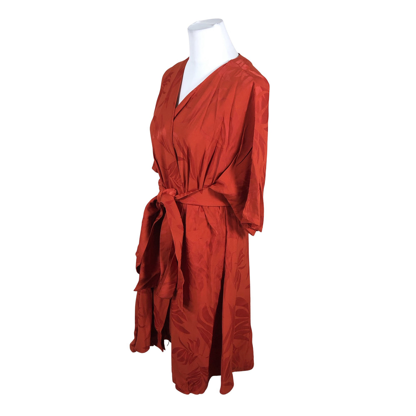 Unisex Lili Marleena - Hommikumantel, suurus 40 - Punane (3)