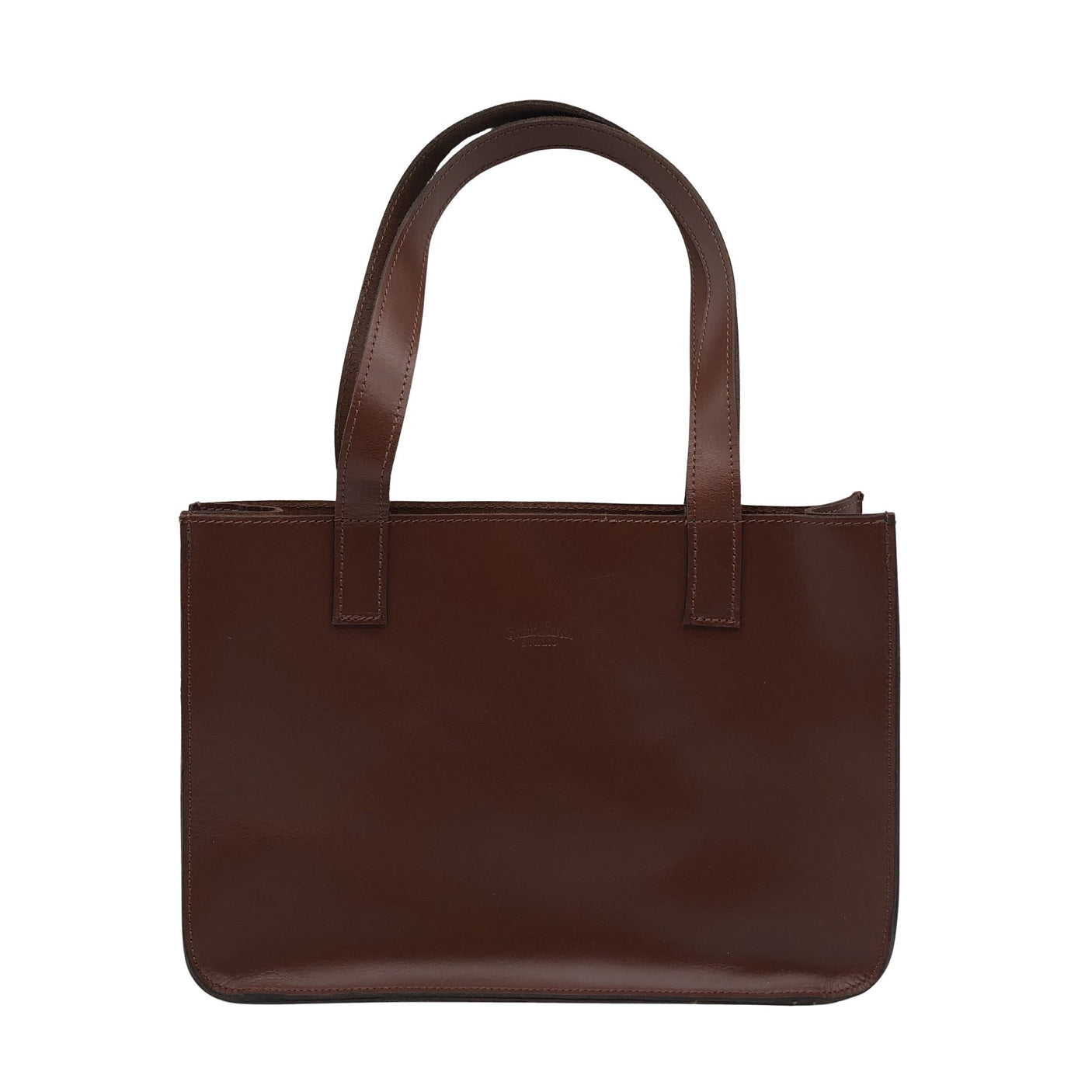 Unisex Gusti Leder - Käekott, suurus Midi - Pruun (2)