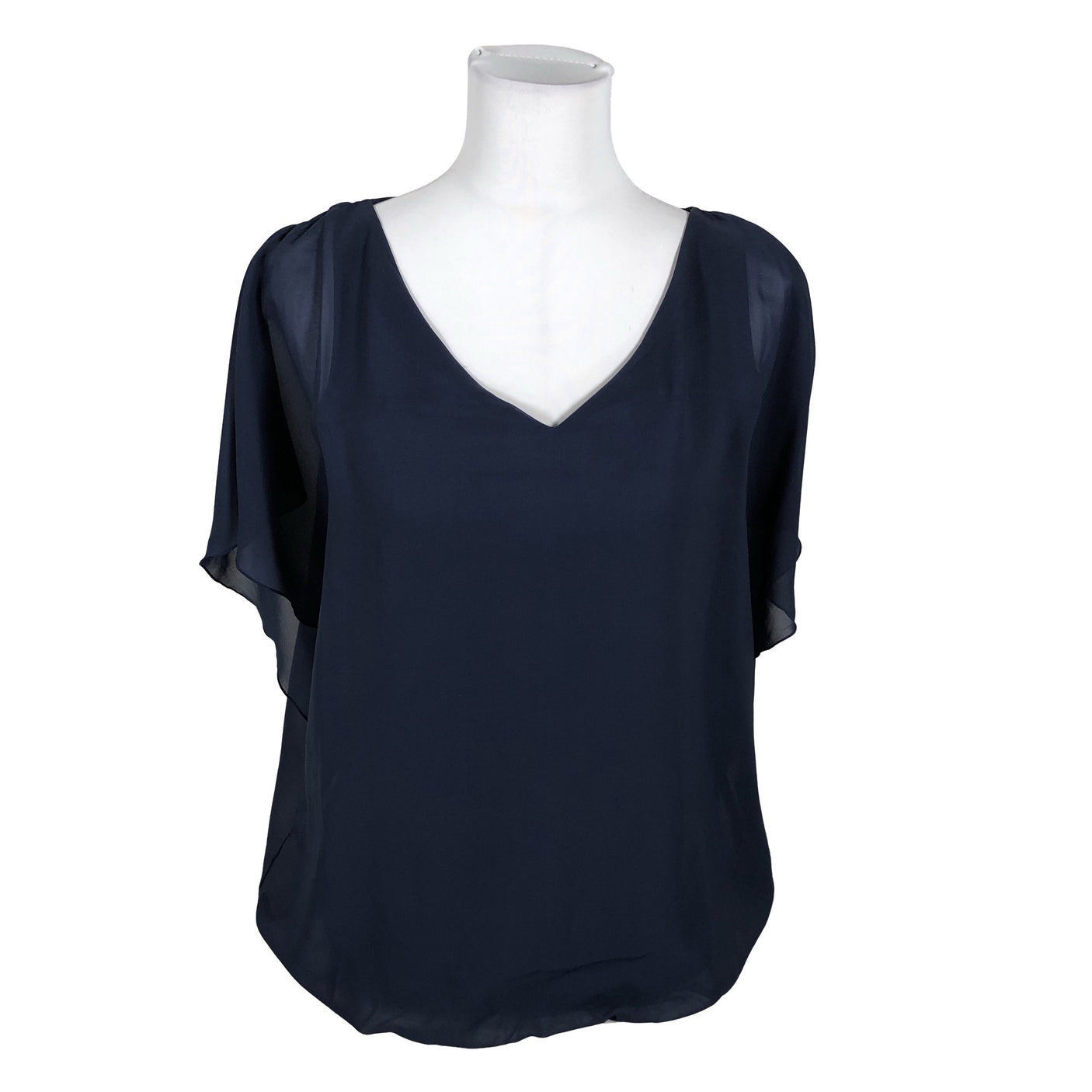 Unisex Esprit - Lühikeste käistega pluus, suurus 38 - Sinine (1)