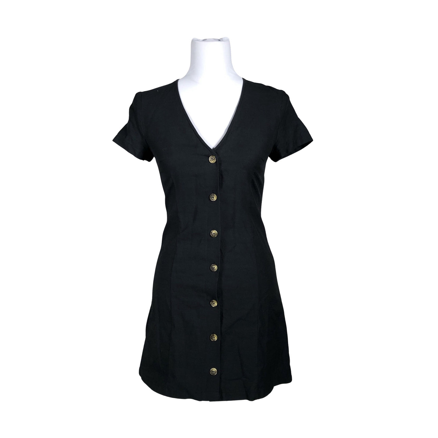 Unisex &Other Stories - Mitteveniv kleit, suurus 34 - Must (1)