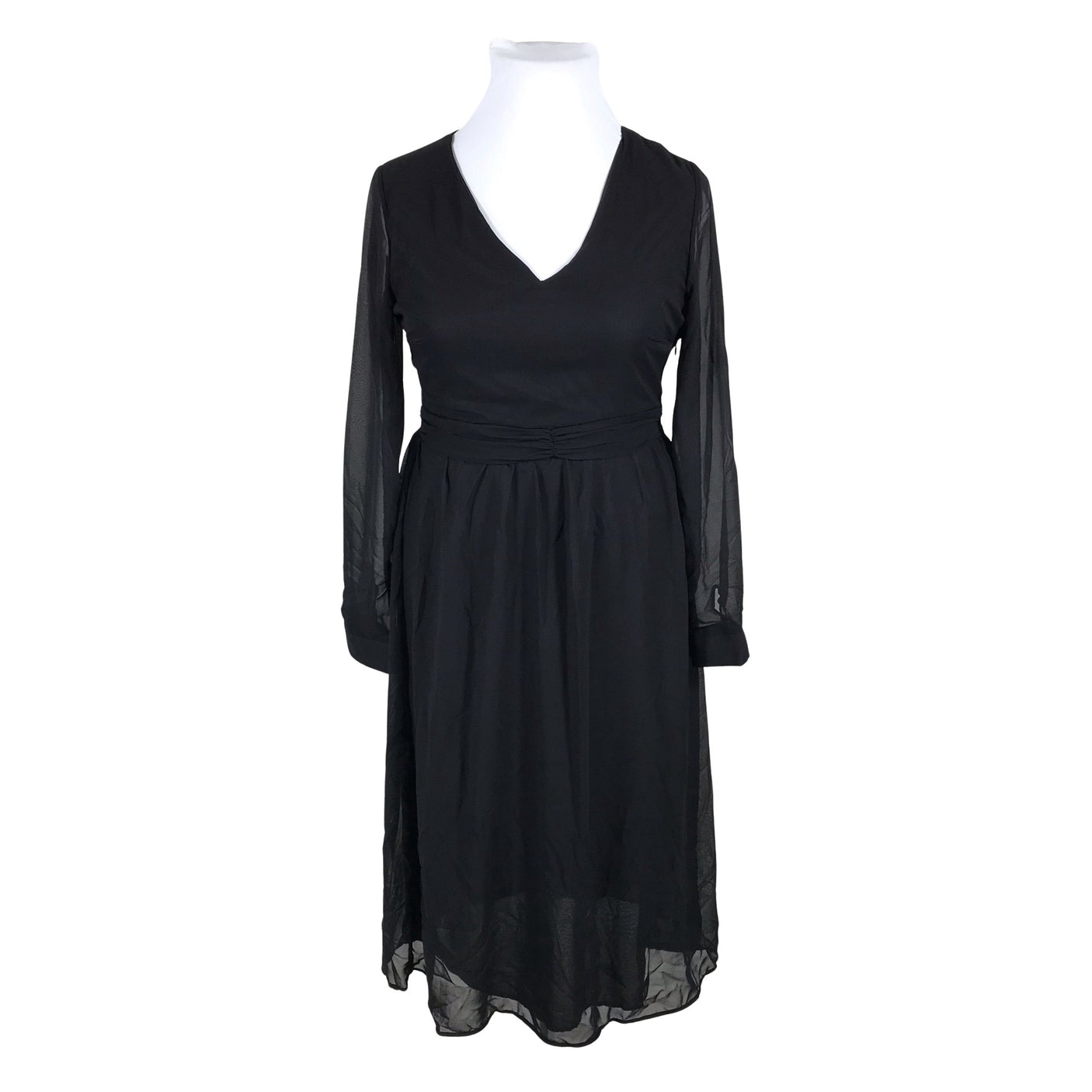 Unisex Trendyol - Õhuke kleit, suurus 42 - Must (1)