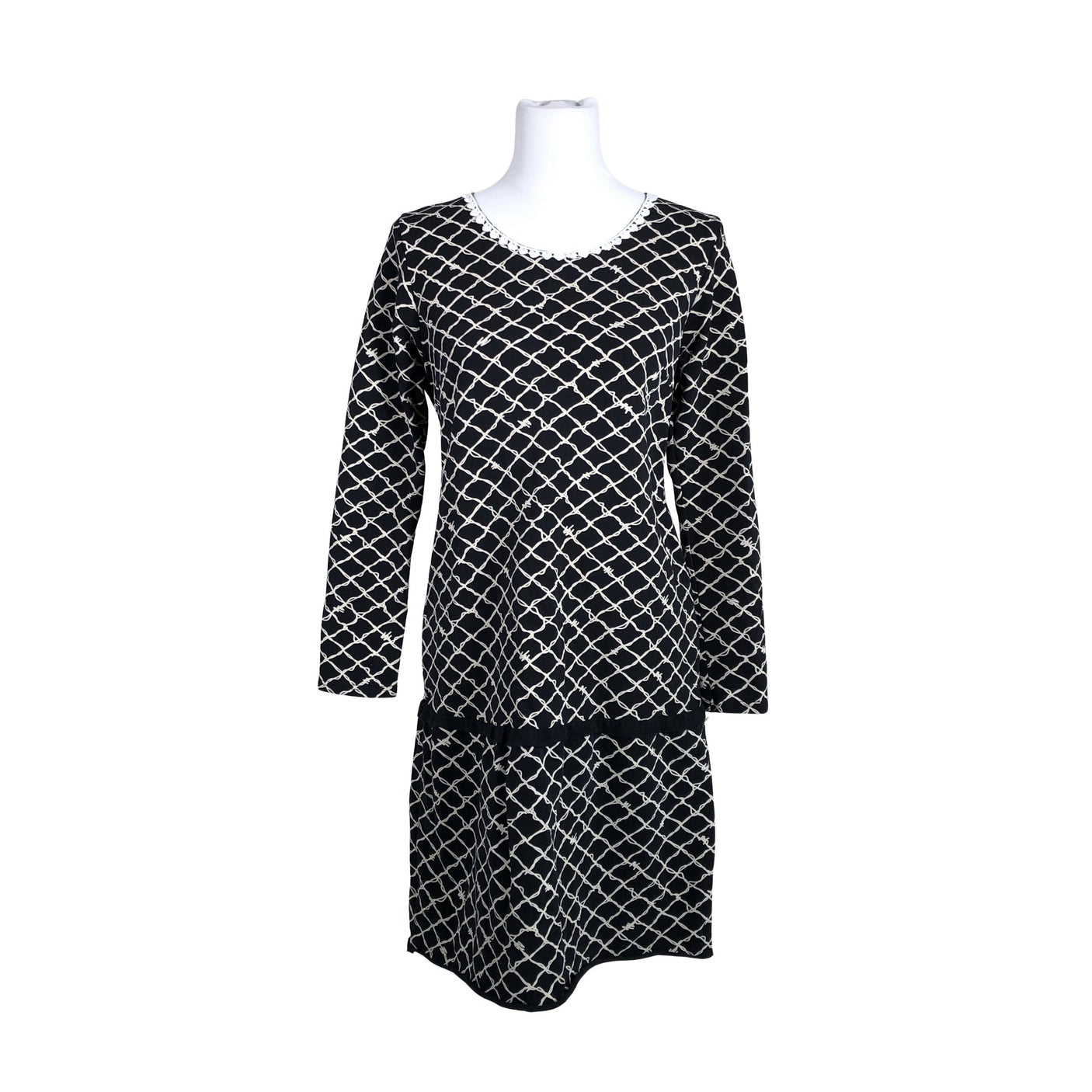 Unisex Lumoan - Trikotaažist kleit, suurus 38 - Sinine (1)