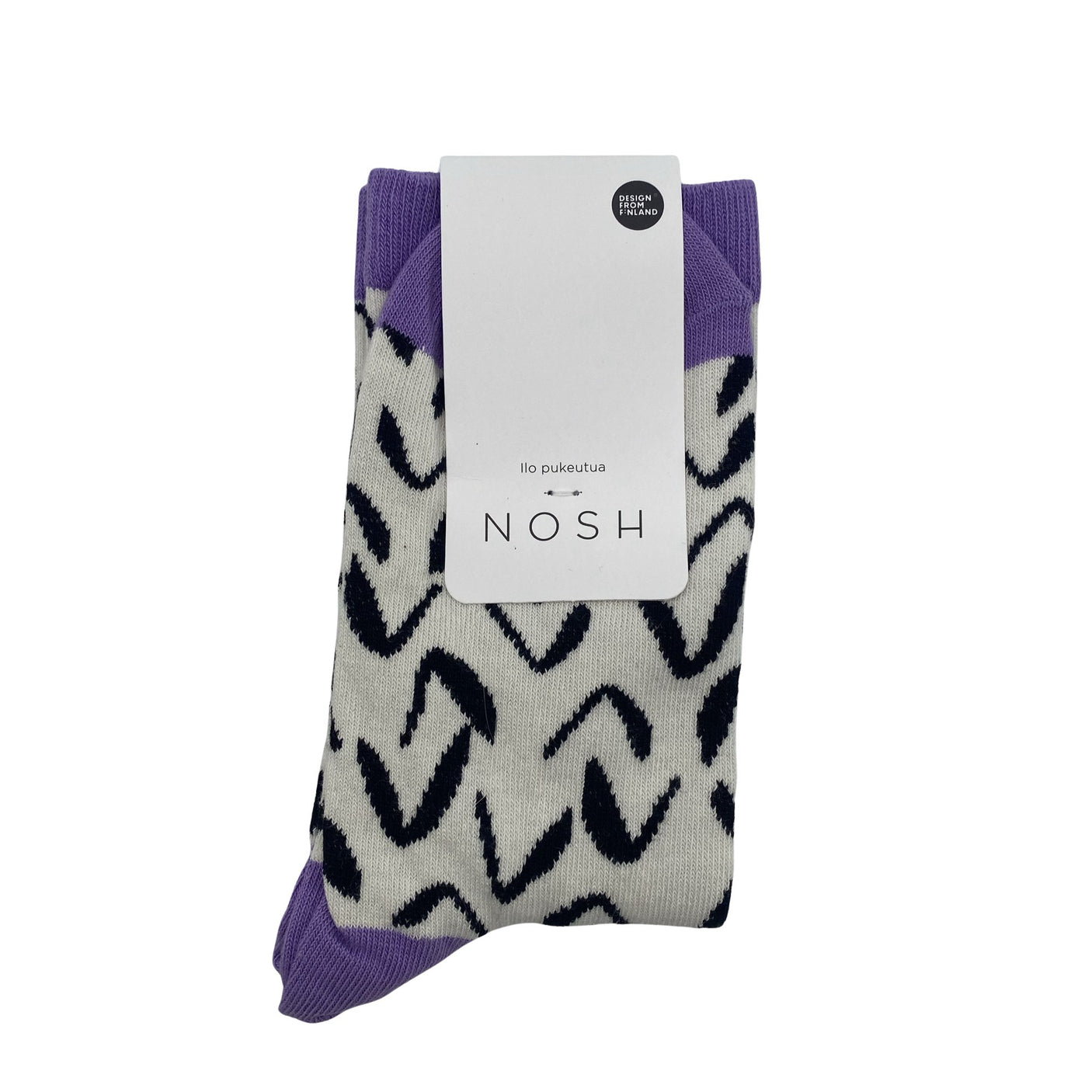 Unisex NOSH - Sokid, suurus 38 - Valge (1)