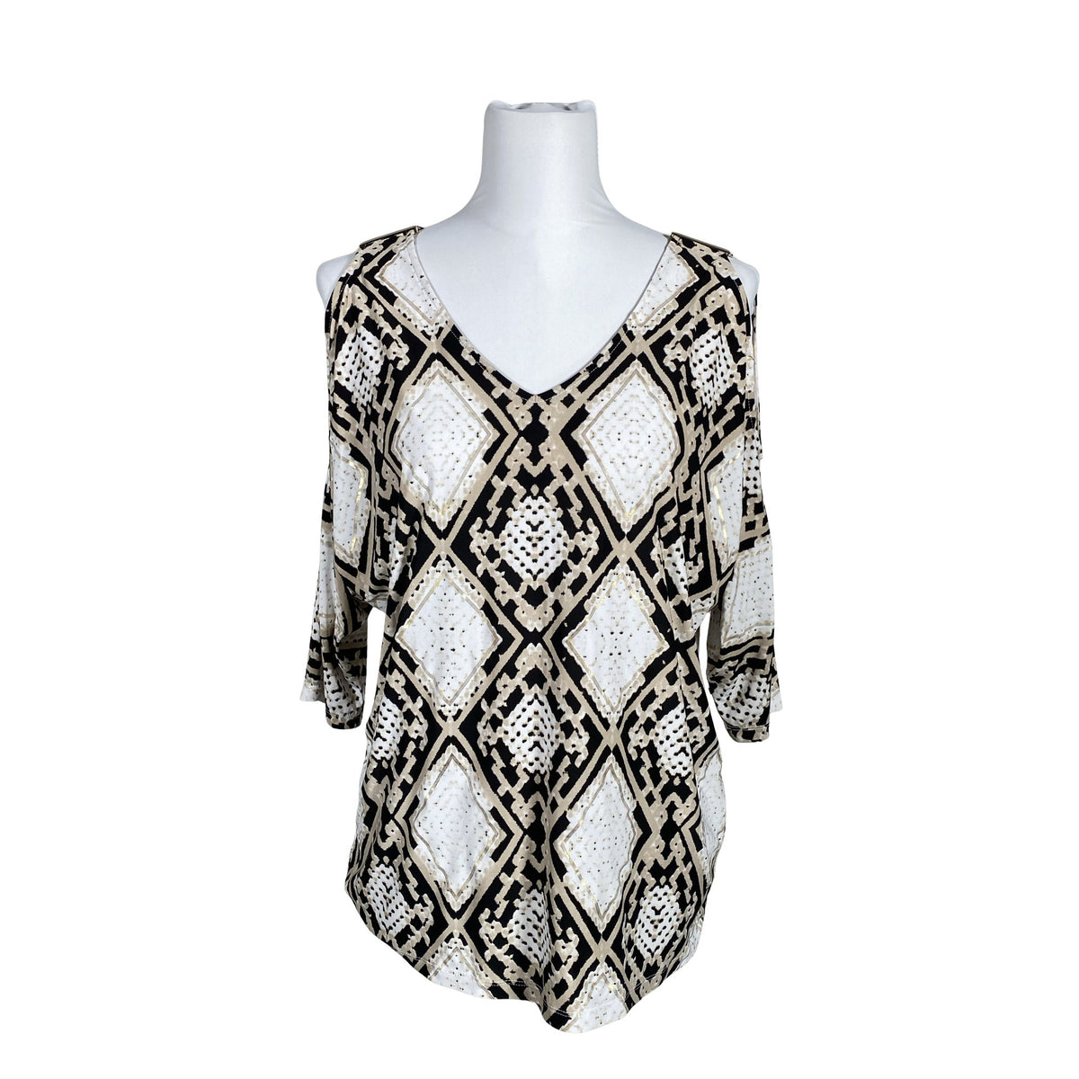 Unisex I-N-C International Concepts - Trikotaažist pluus, suurus 40 - Valge (1)