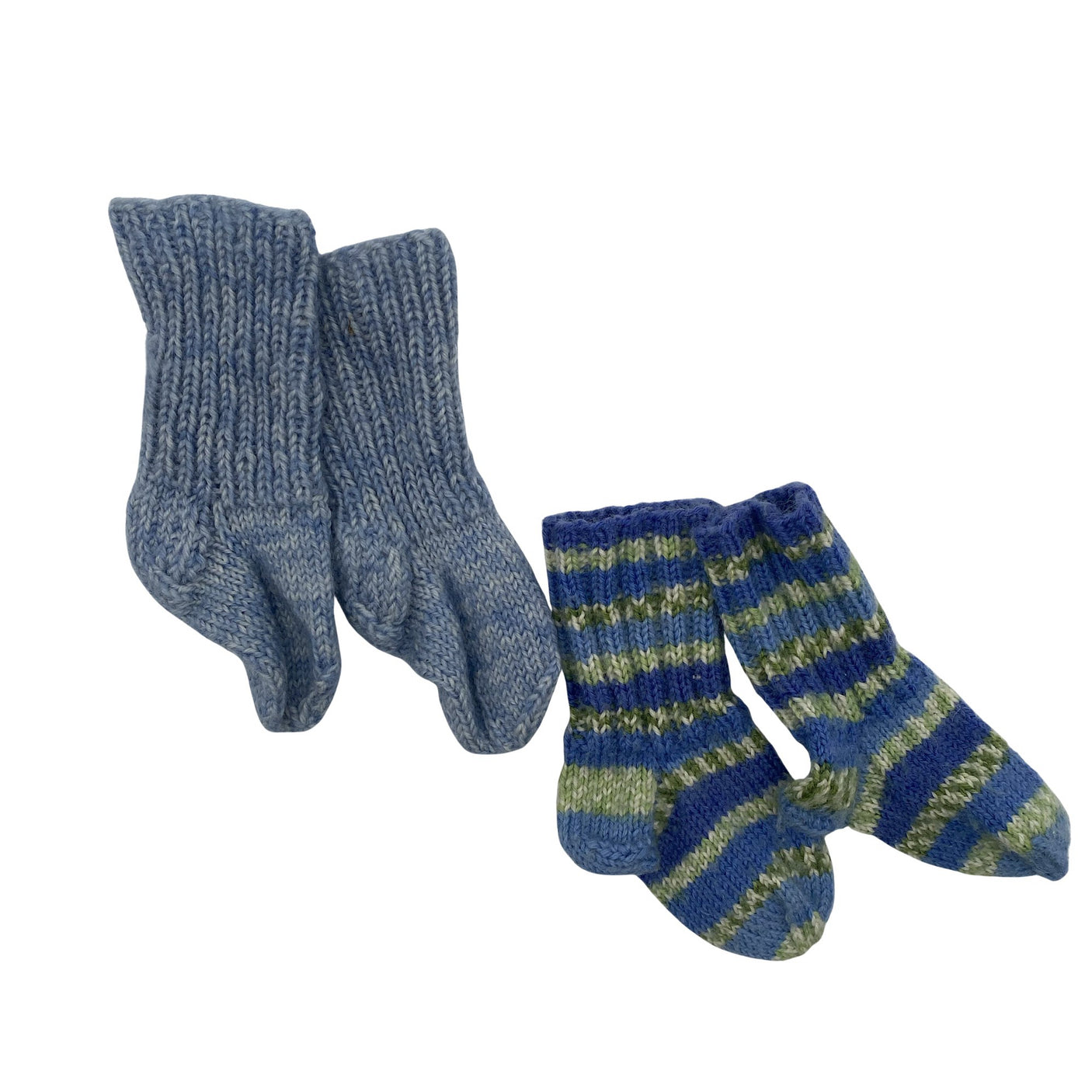 Unisex Handmade - Villased sokid, suurus 18 - Sinine (1)