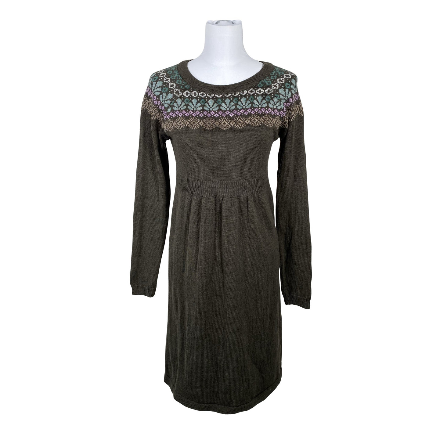 Unisex Esprit - Kootud kleit, suurus 36 - Pruun (1)