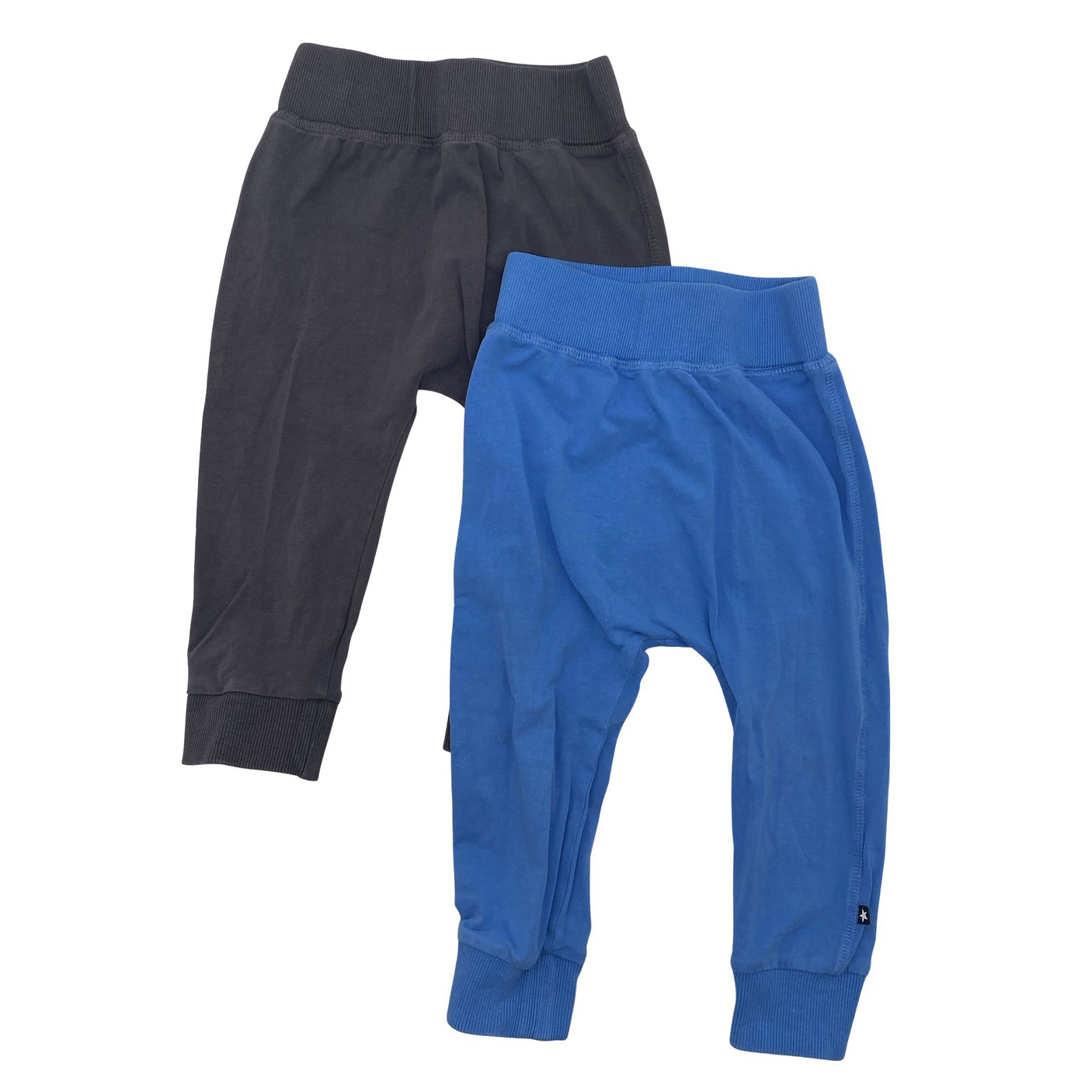 Unisex Molo Kids - Trikotaažist püksid, suurus 80 - 86 - Sinine (1)