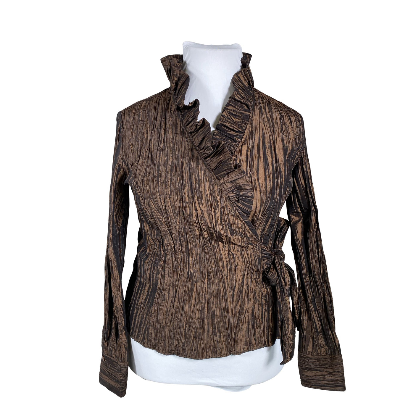 Unisex Erfo - Pidulik pluus, suurus 42 - Pruun (1)
