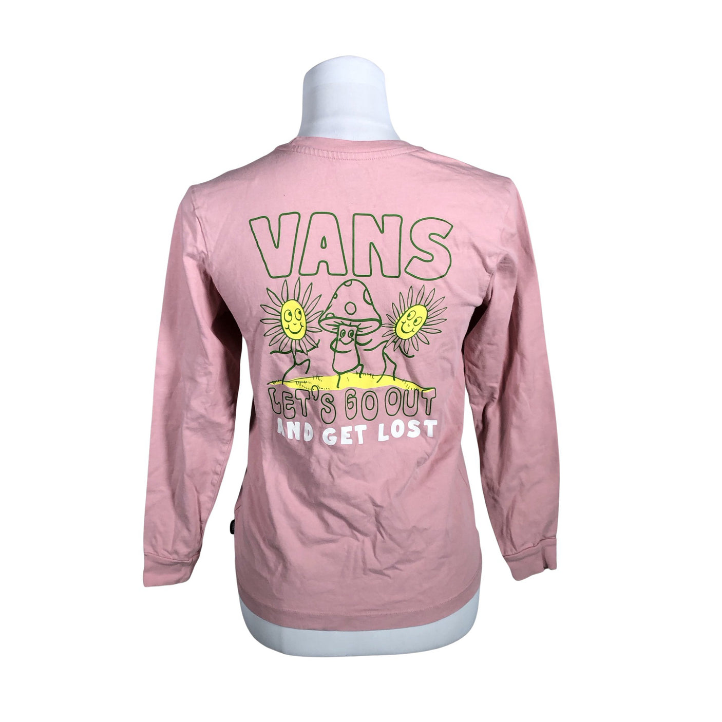 Unisex Vans - Trikotaažist pluus, suurus 34 - Heleroosa (2)